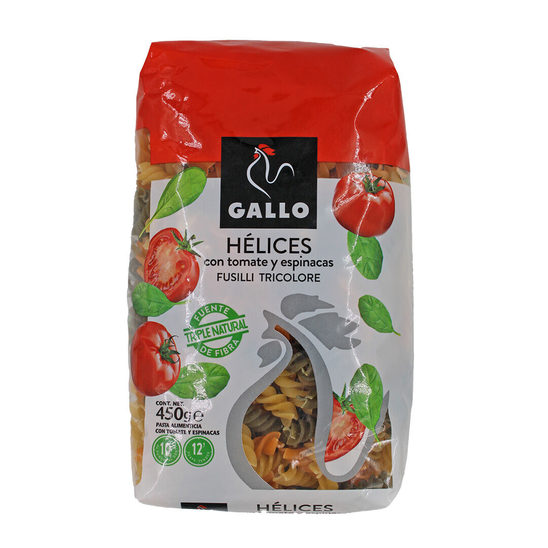 Gallo Helices Vegetales Gallo 450.0 Gr