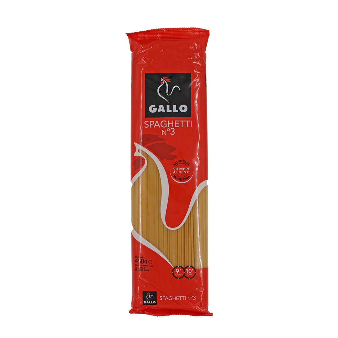 Spaghetti # 3 Gallo 450.0 Gr