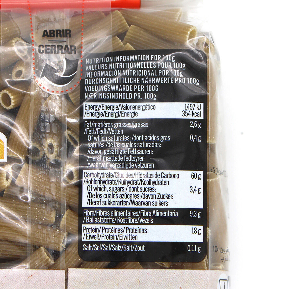 Pasta Macarron Guisante Gallo 250.0 Gr