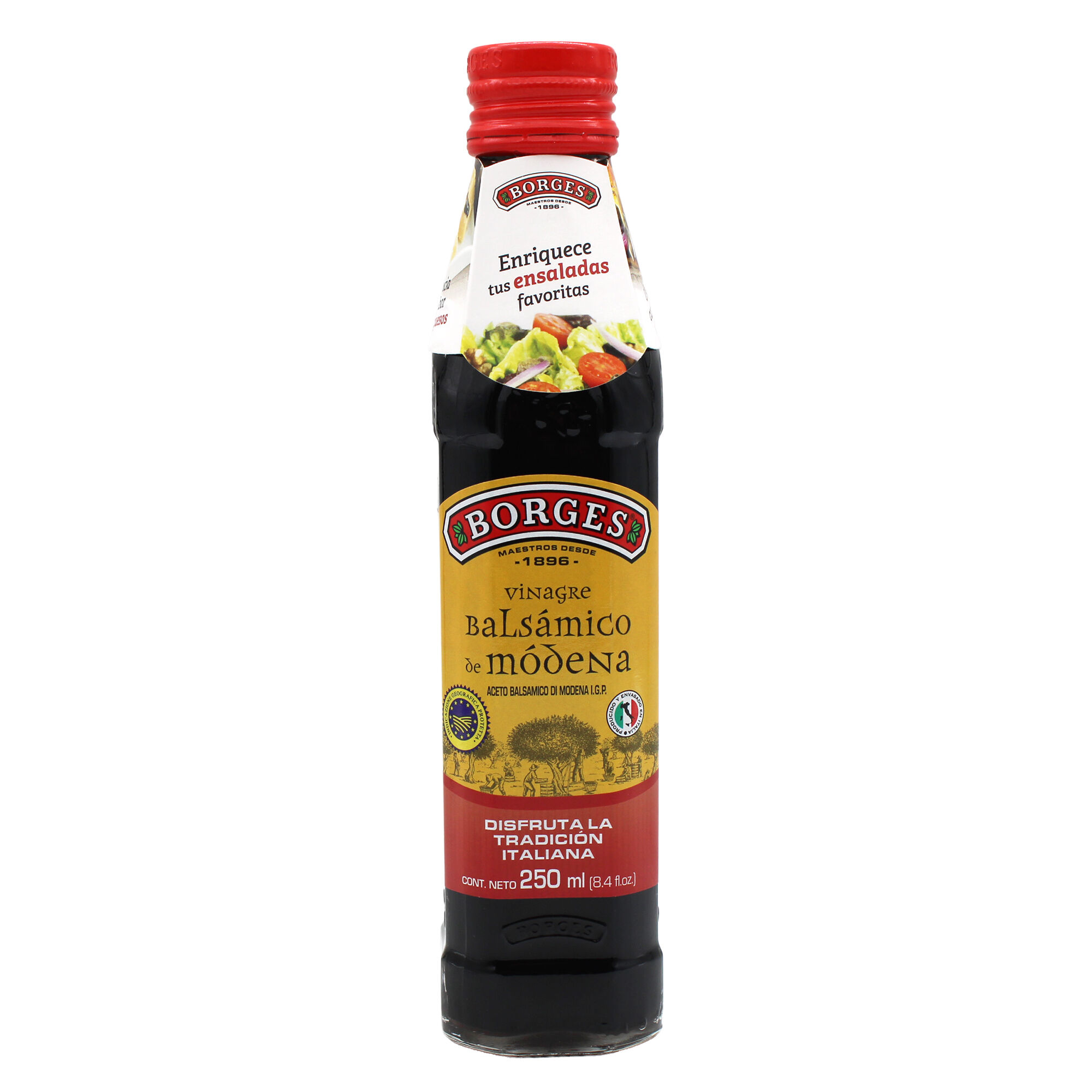 Vinagre Balsamico De Modena Borges 250.0 Ml