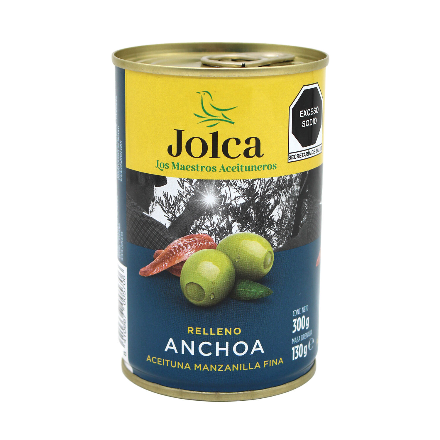 Aceituna Rell Anchoa Jolca 300.0 Gr