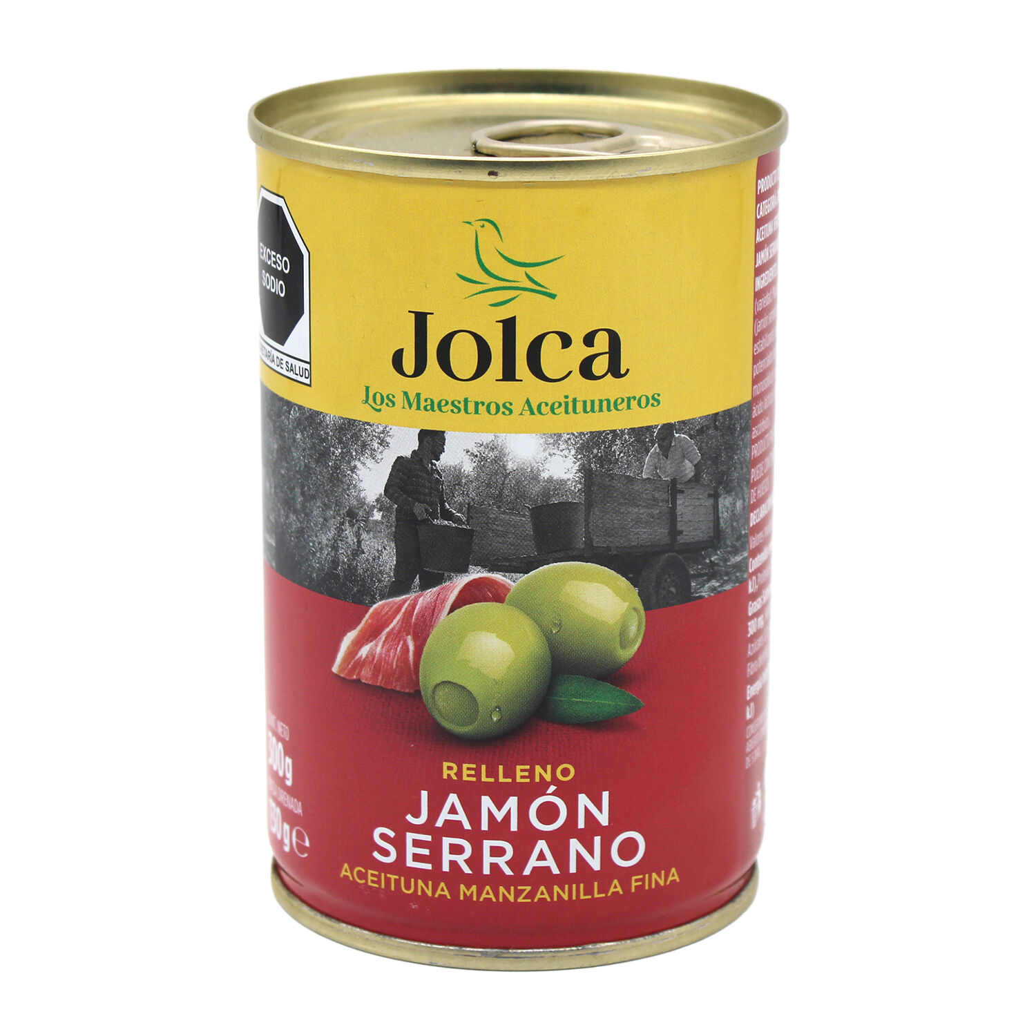 Aceituna Rell Jamon Jolca 300.0 Gr