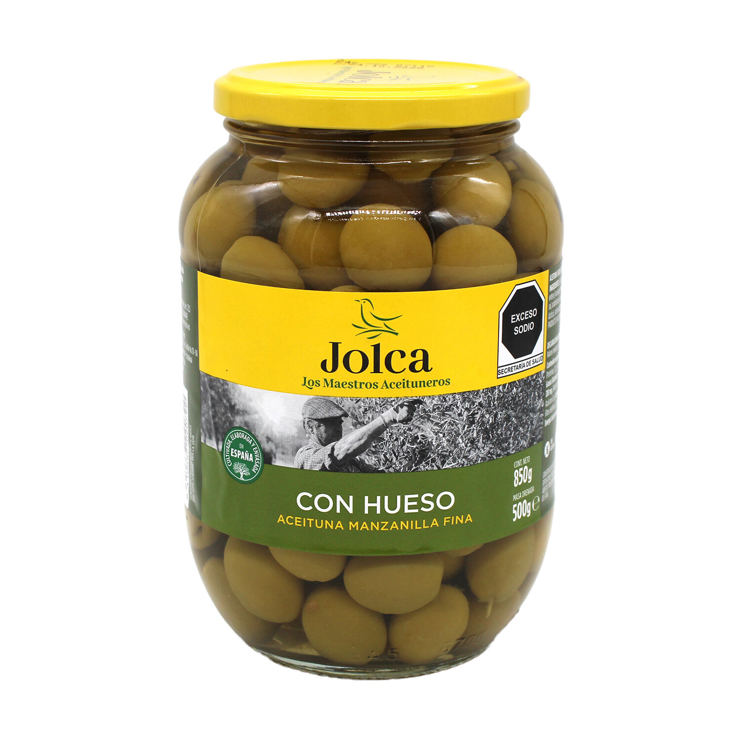 Aceituna Manz Entera Jolca 850.0 Gr