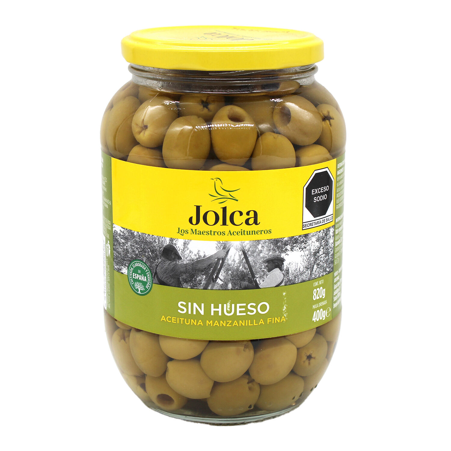 Aceituna Deshuesada Jolca 820.0 Gr