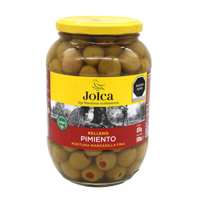 Aceituna Rell Pimiento Jolca 835.0 Gr
