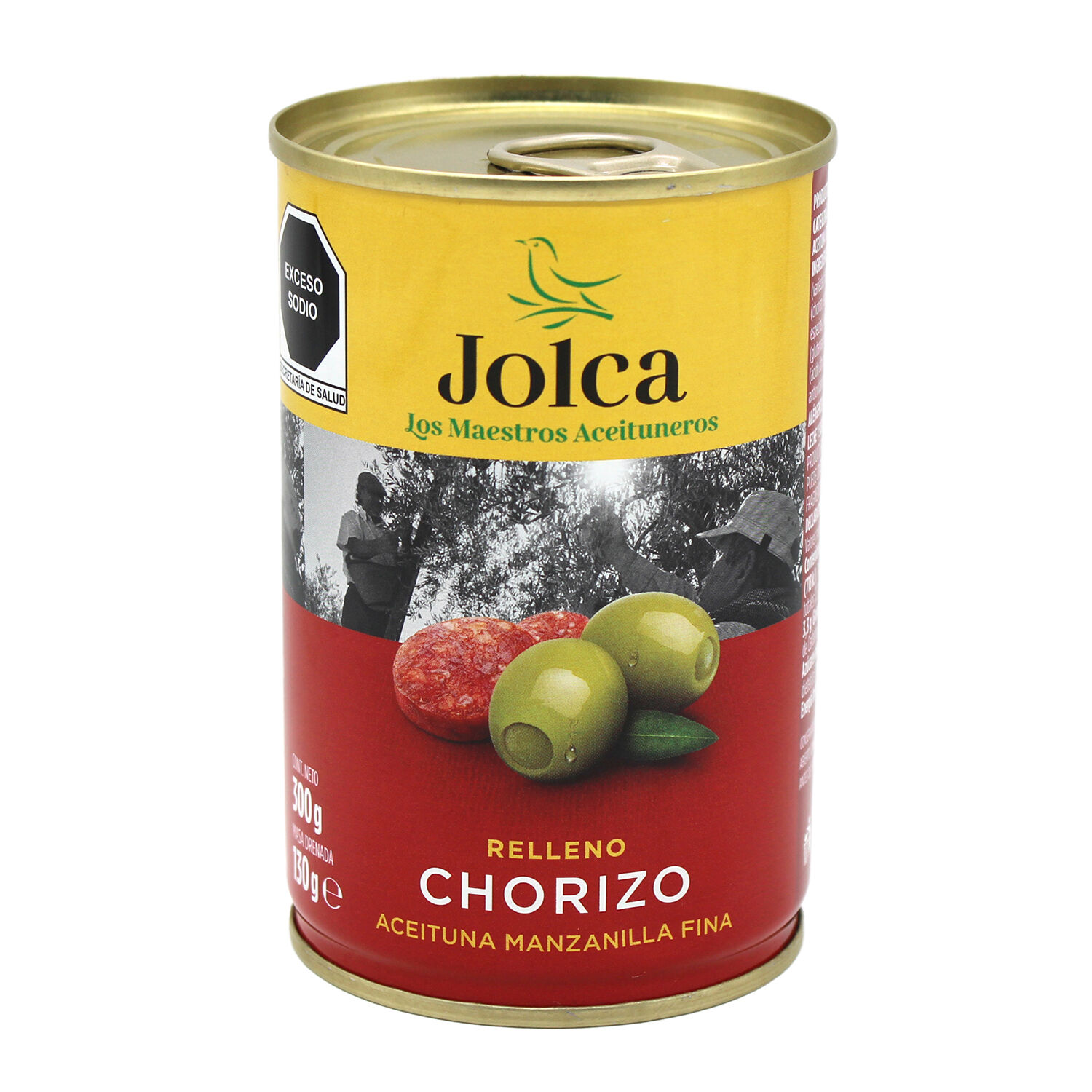 Aceituna Manzanillo Chorizo Jolca 300.0 Gr