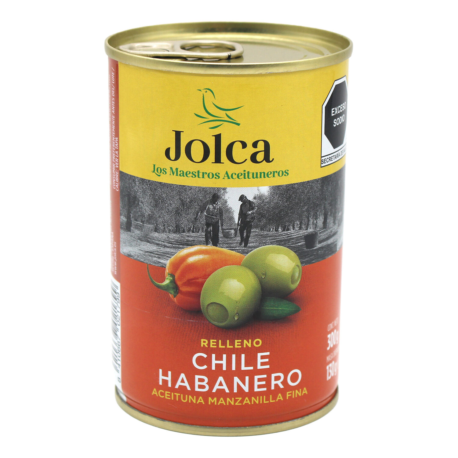 Aceituna Manzanillo Habanero Jolca 300.0 Gr