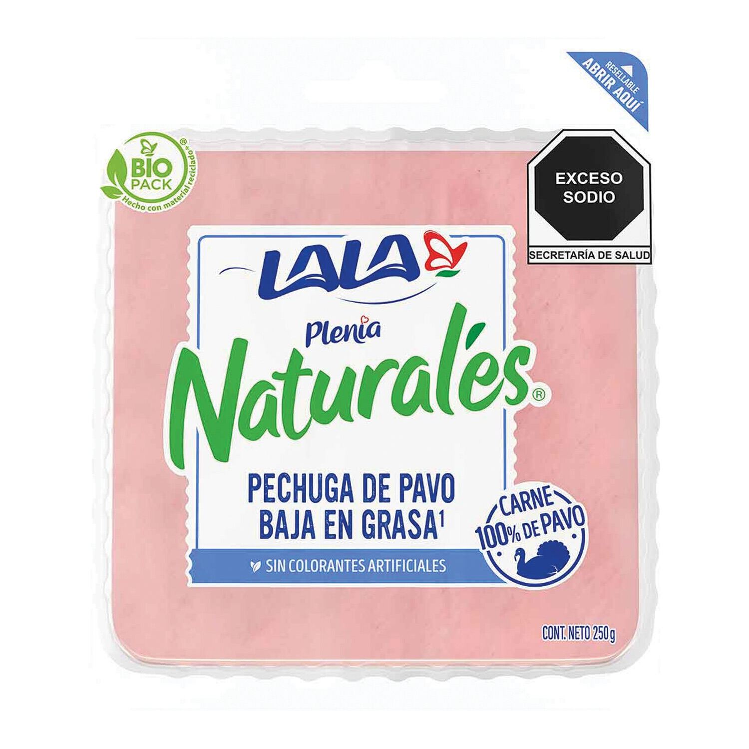 Pechuga Pavo Naturales Plenia 250.0 Gr