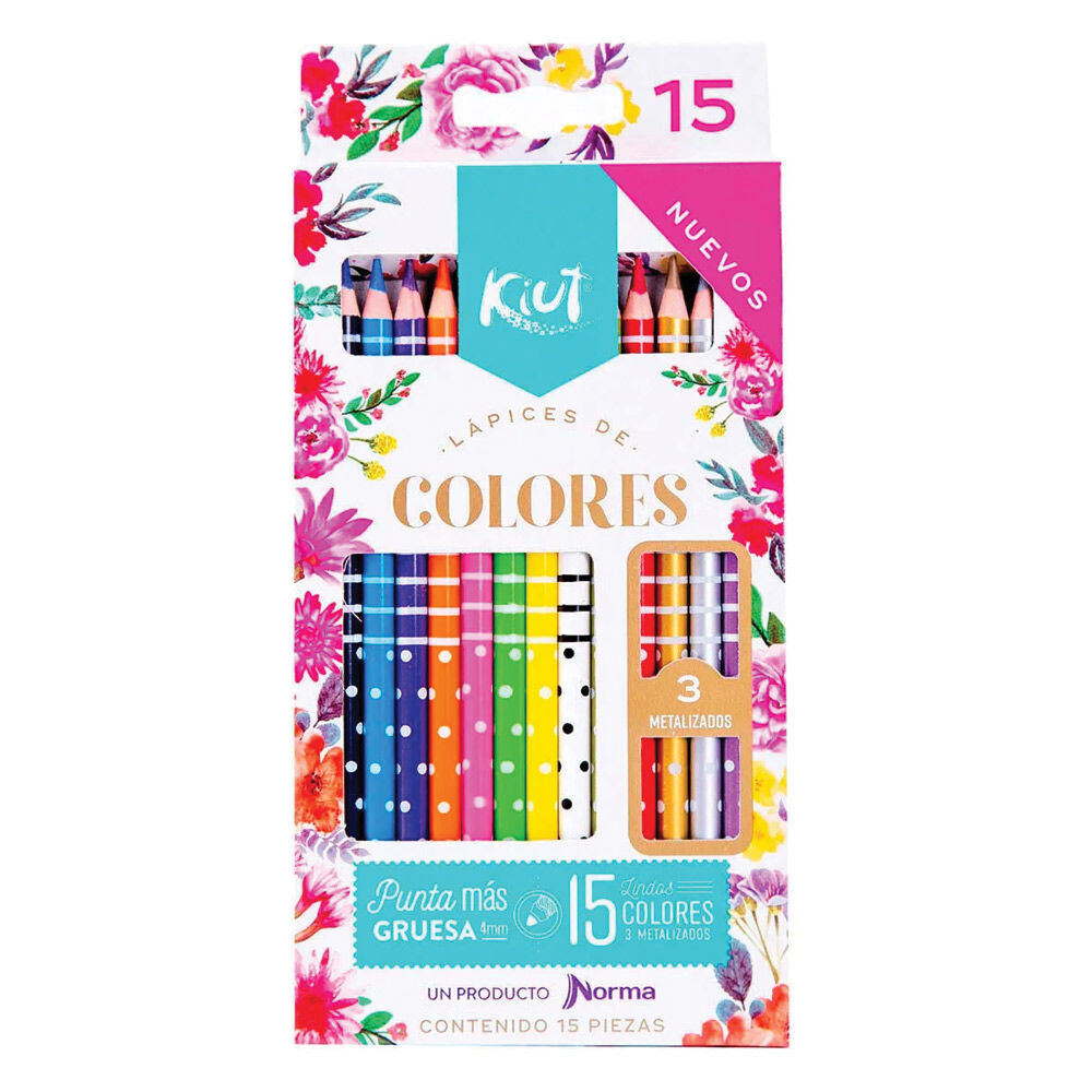 Lapices De Colores Kiut 1.0 Pza