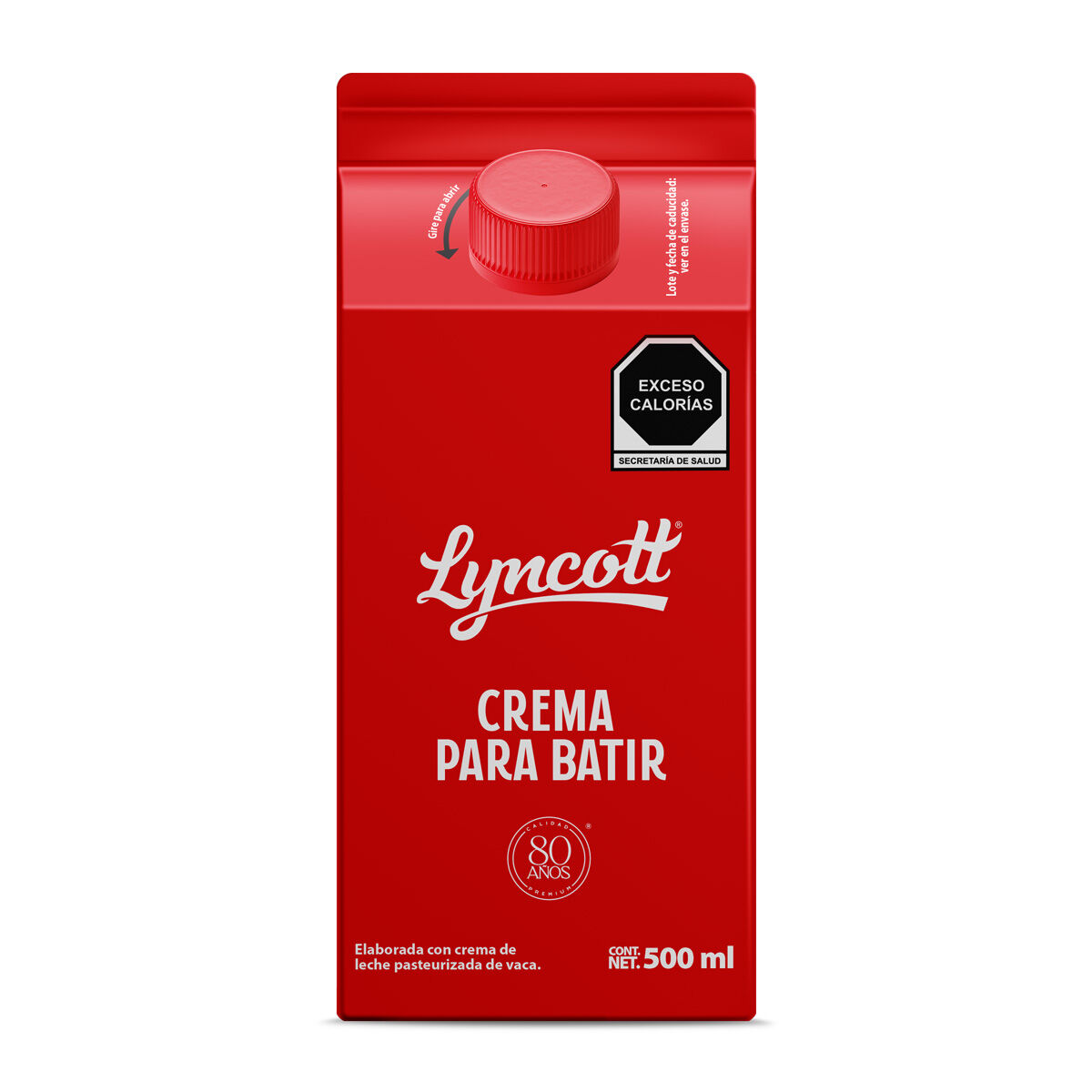 Crema Dulce Lyncott 500.0 Ml