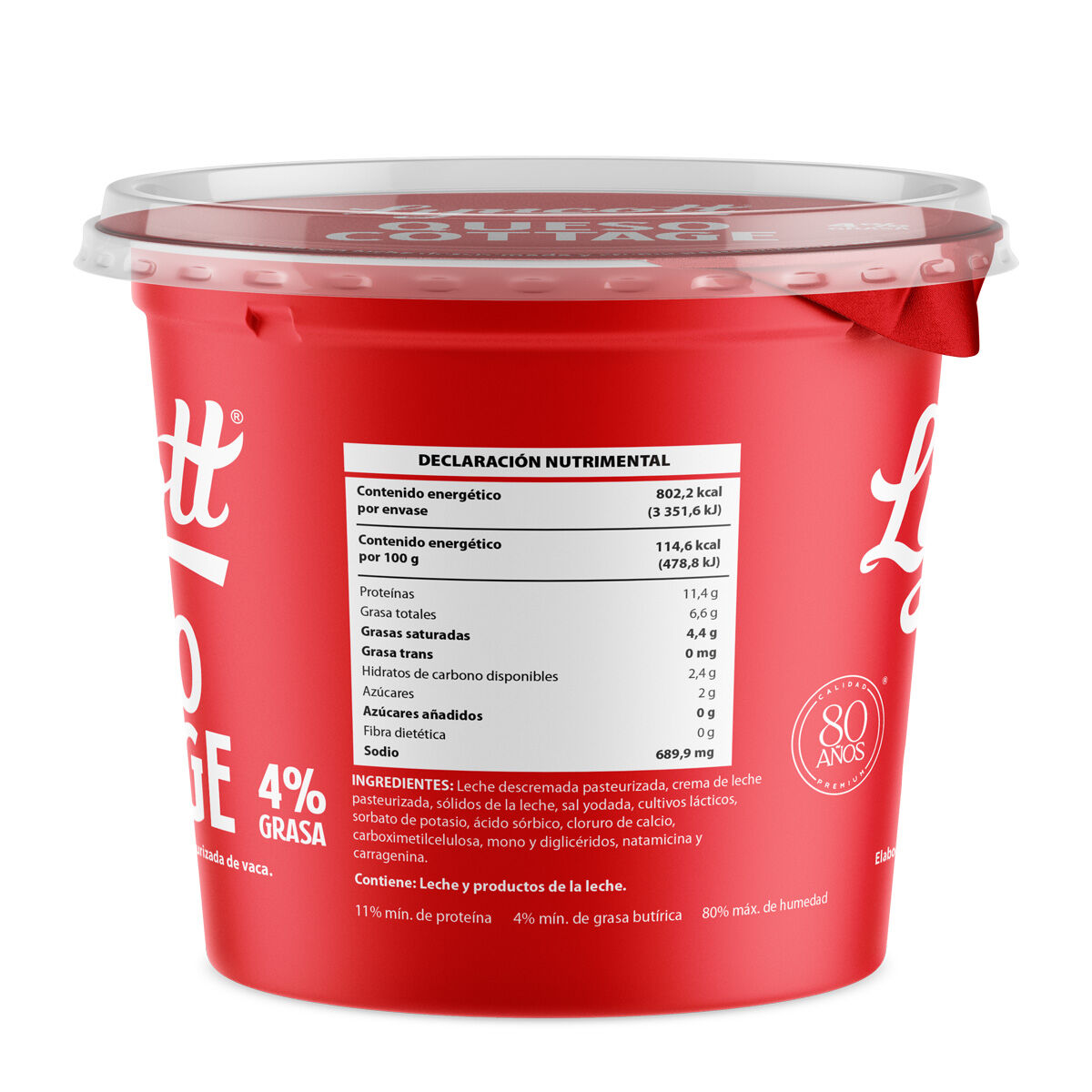 Queso Cottage Lyncott 700.0 Gr