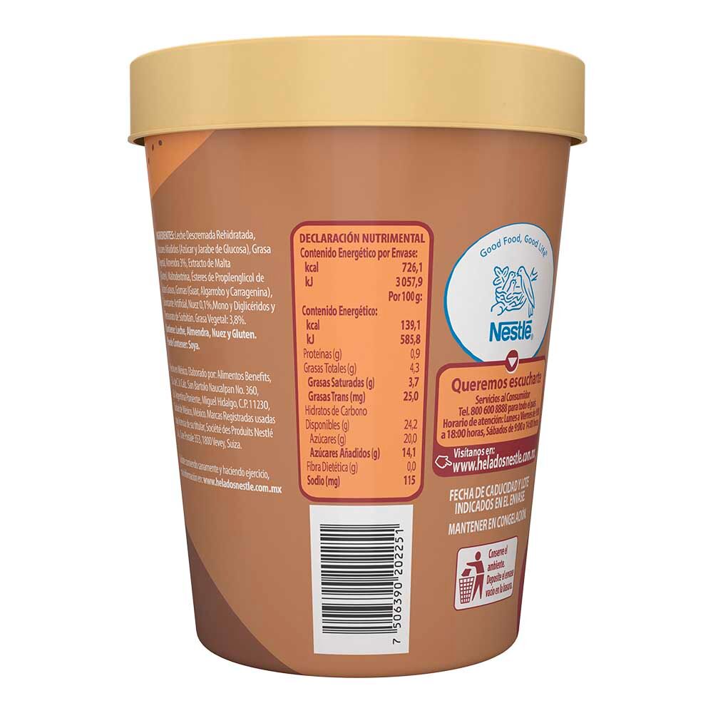 Helado Sabor Nuez Nestle 522.0 Gr