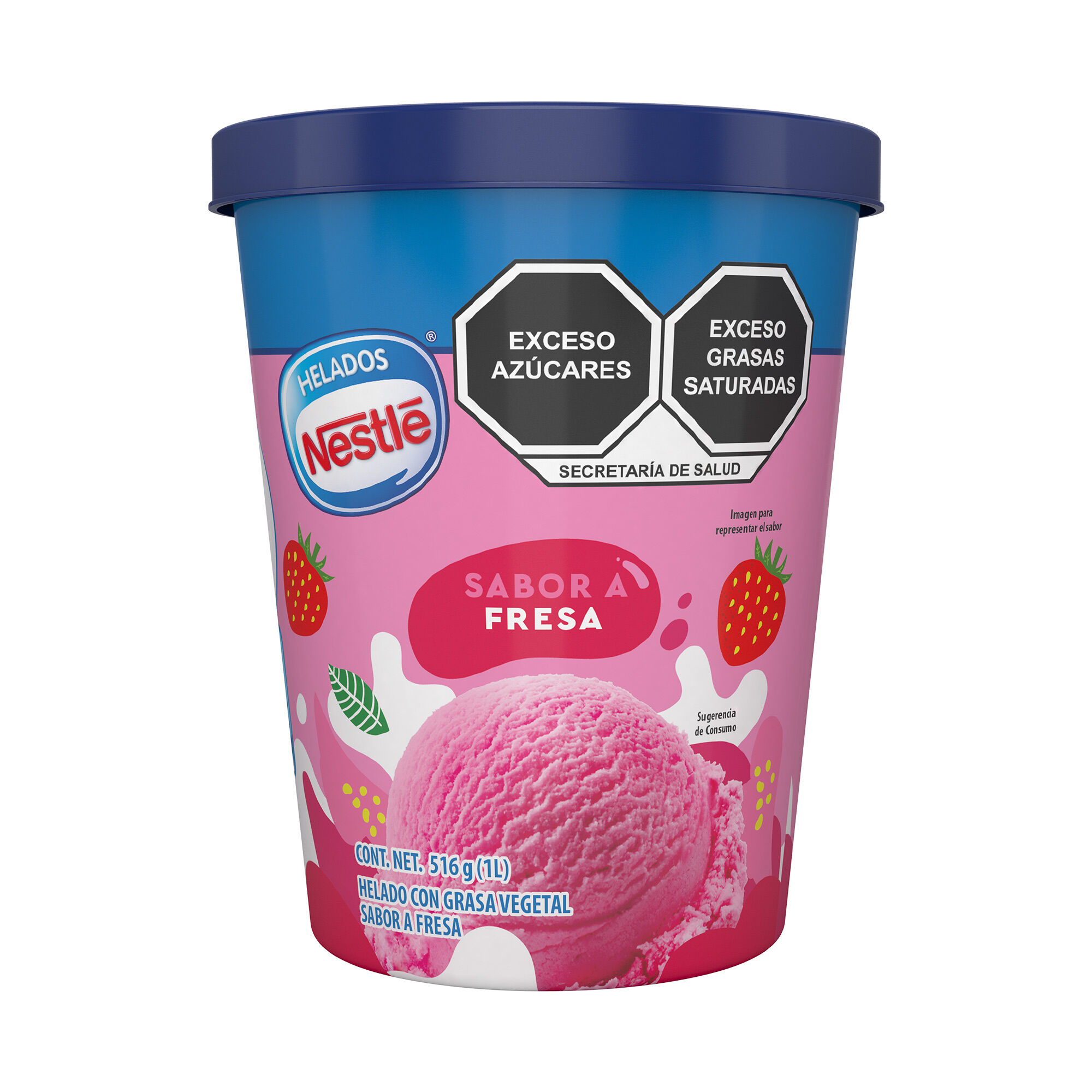 Helado Fresa Nestle 1.0 Lt