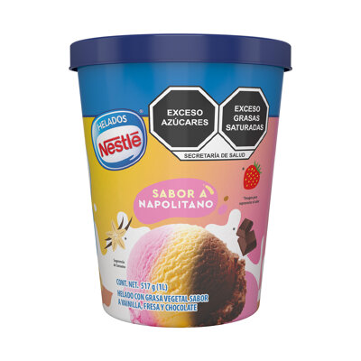 Helado Napolitano Nestle 1 Lt