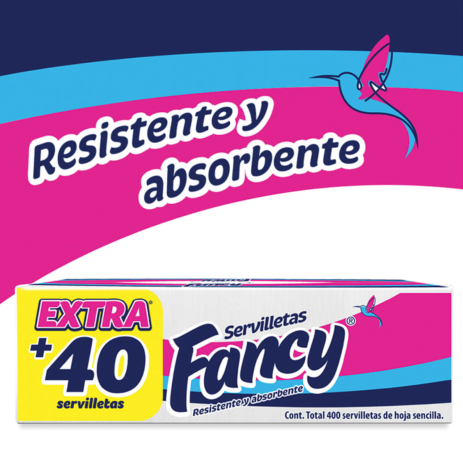 Servilleta Fancy Bonus 360+40 Kleenex 400.0 Pza