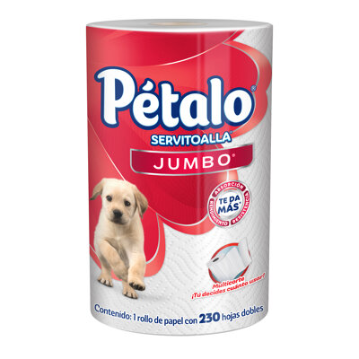 Servitoalla Jumbo Rollo Petalo 1 Pza