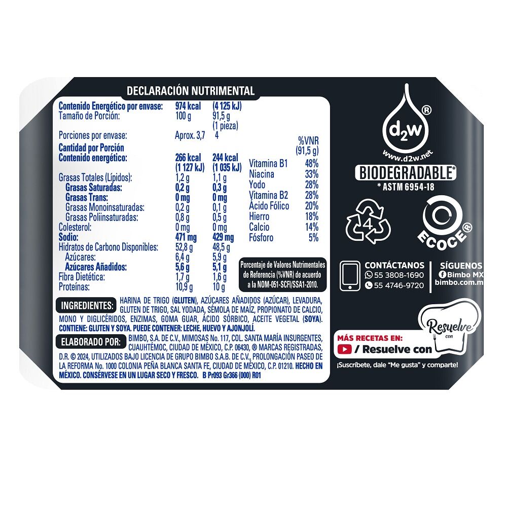 Bagels Bimbo 366.0 Gr