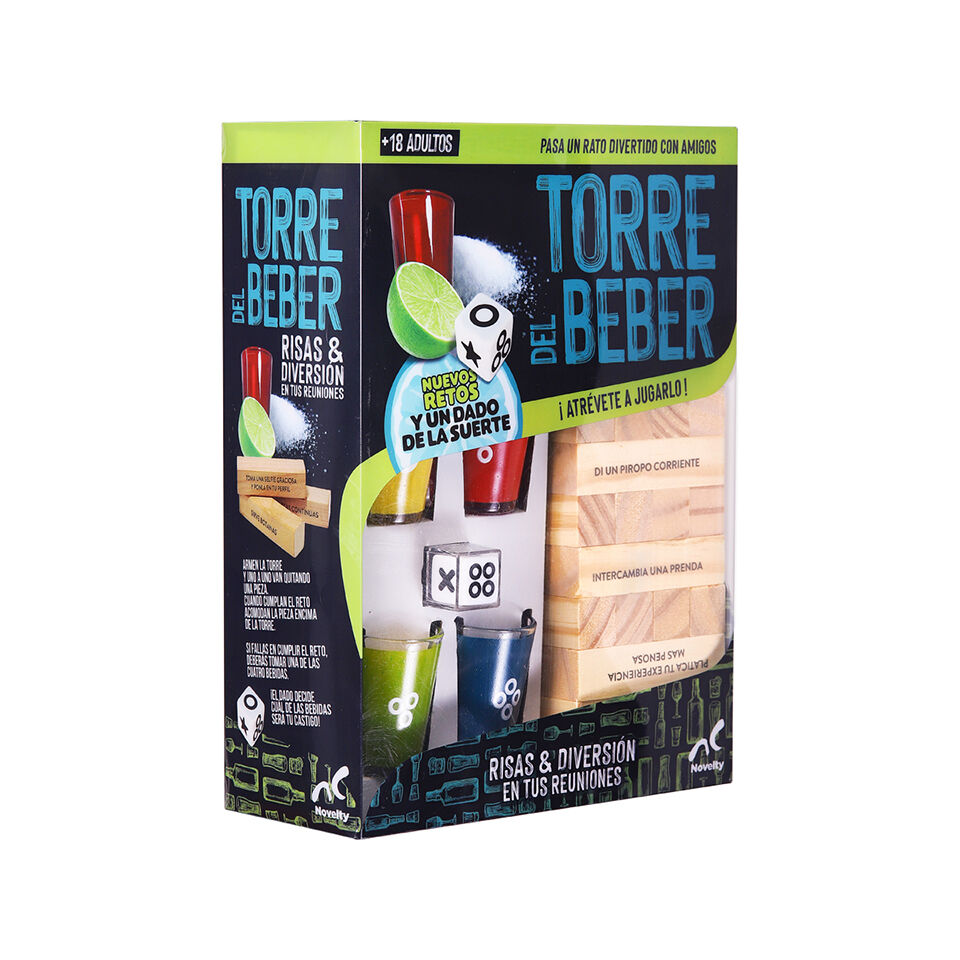 Juego De Mesa Torre De Beber Novelty 1 0 Pza