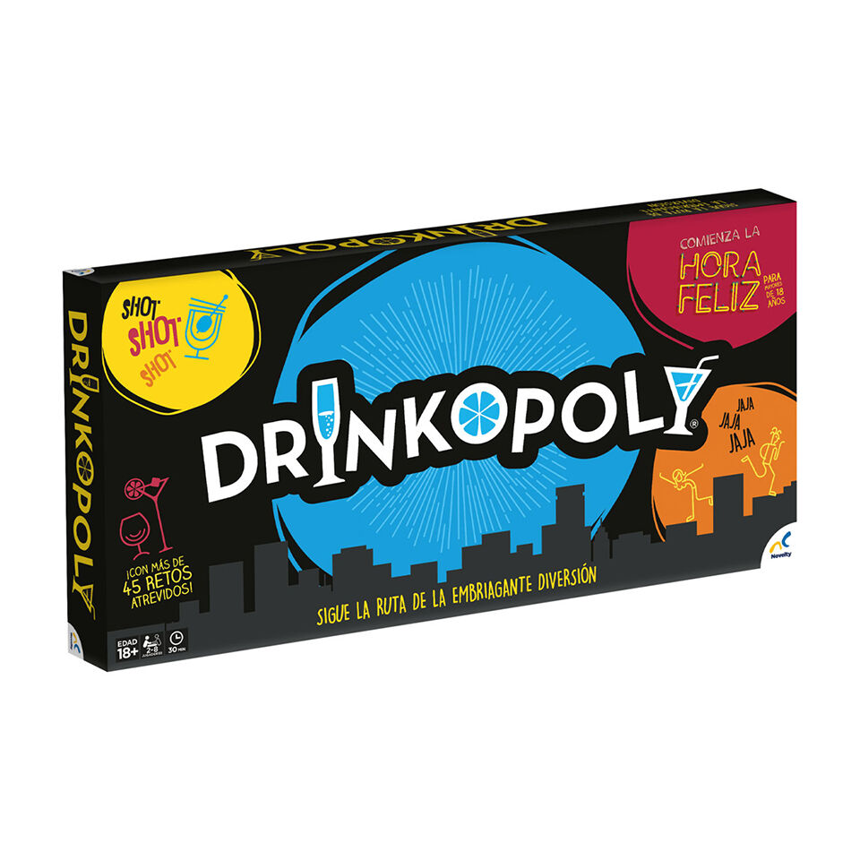 Juego Drinkopoly Novelty 1 0 Pza