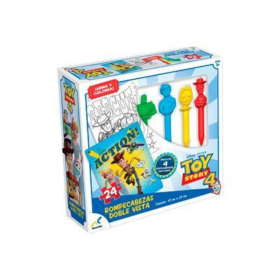 Rompecabezas Rc Con Crayones Toy Story 4 Disney 1.0 P