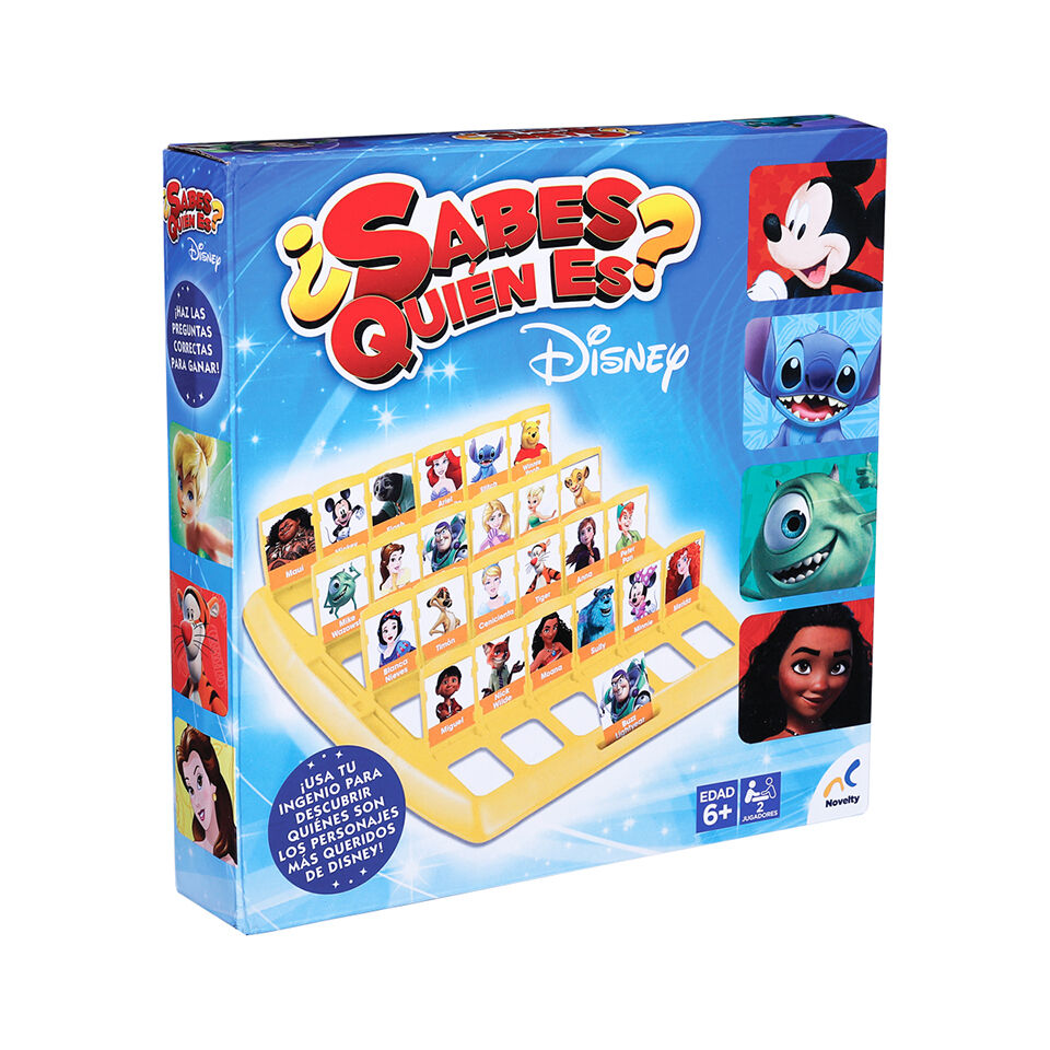 Juego De Mesa Infantil Sabes Quién Es Disney Disney 1
