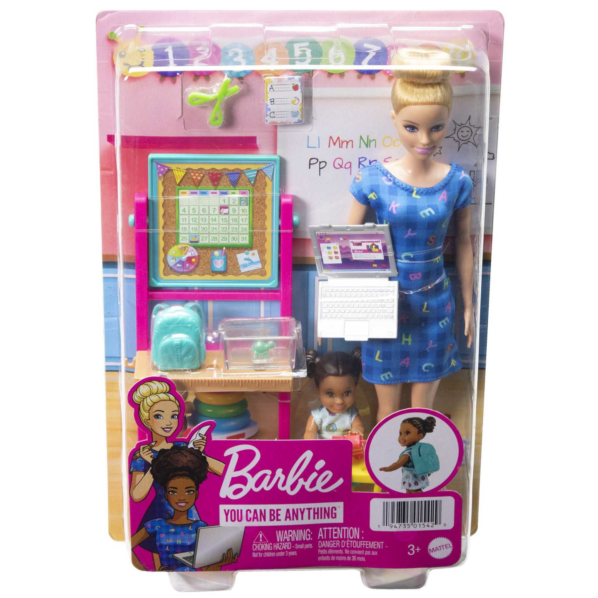Barbie Conjunto De Profesiones Mattel 1 Pza