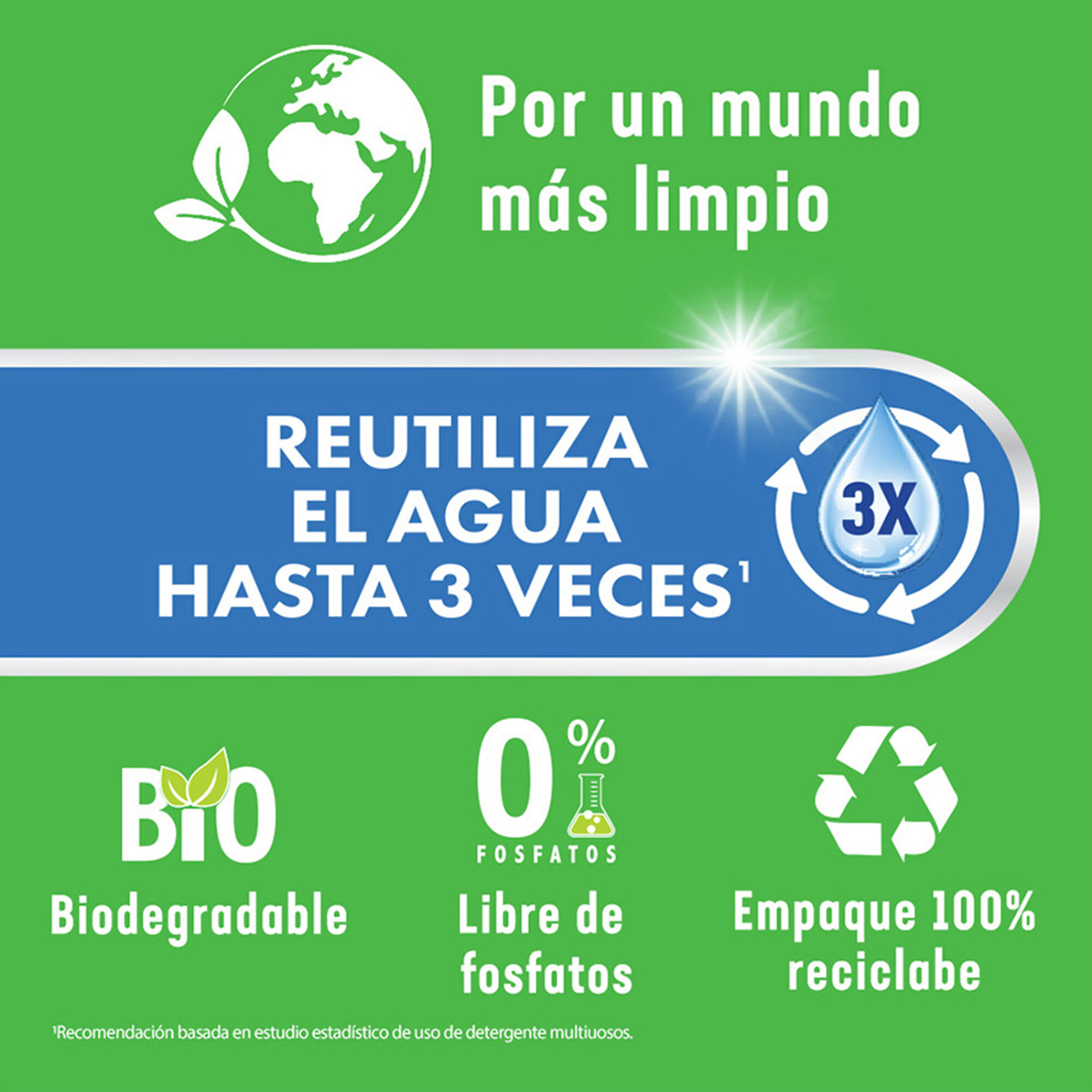 Detergente En Polvo Poder Desengrasante 800g 123 800.0