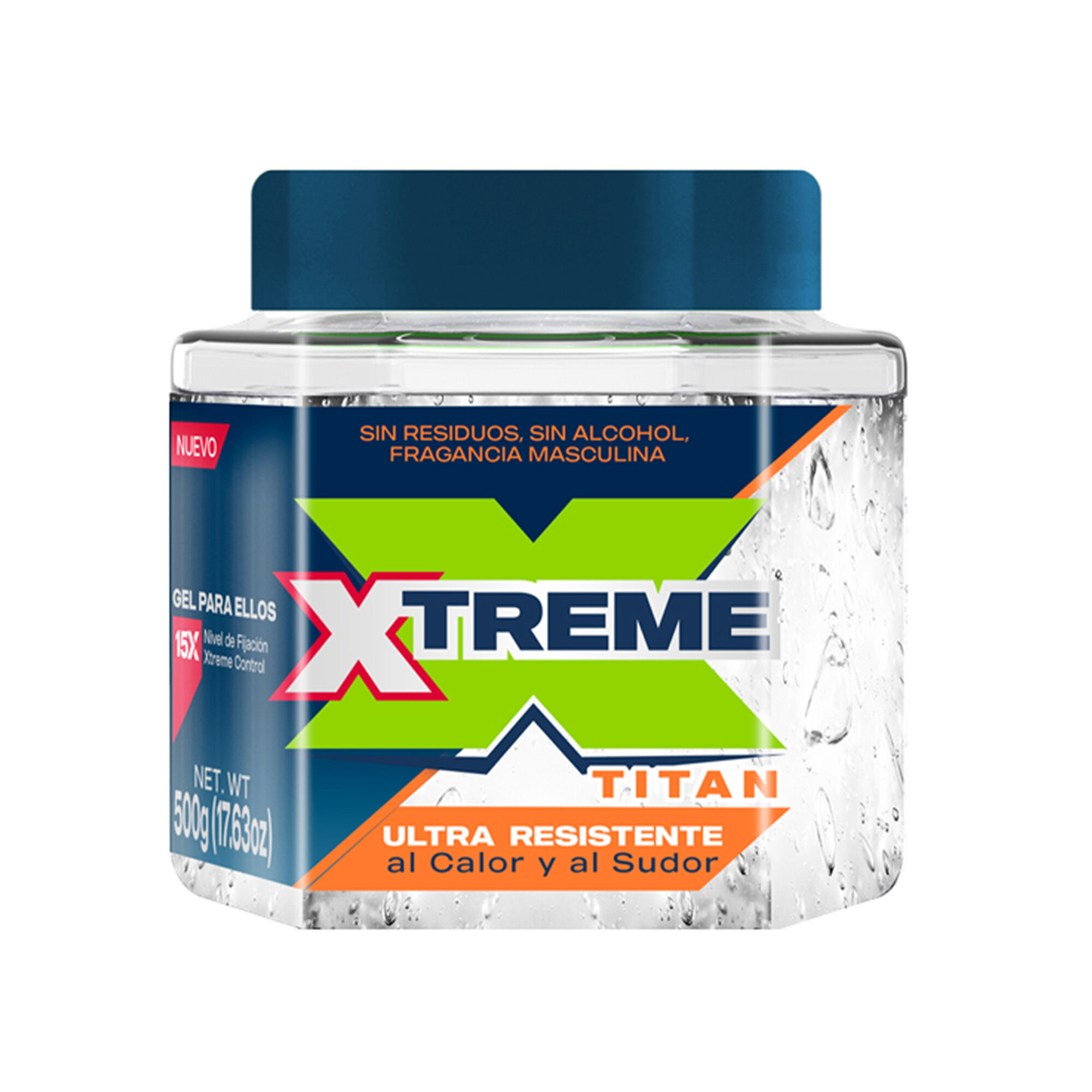 Gel Para Cabello Titan Xtreme 500.0 Gr