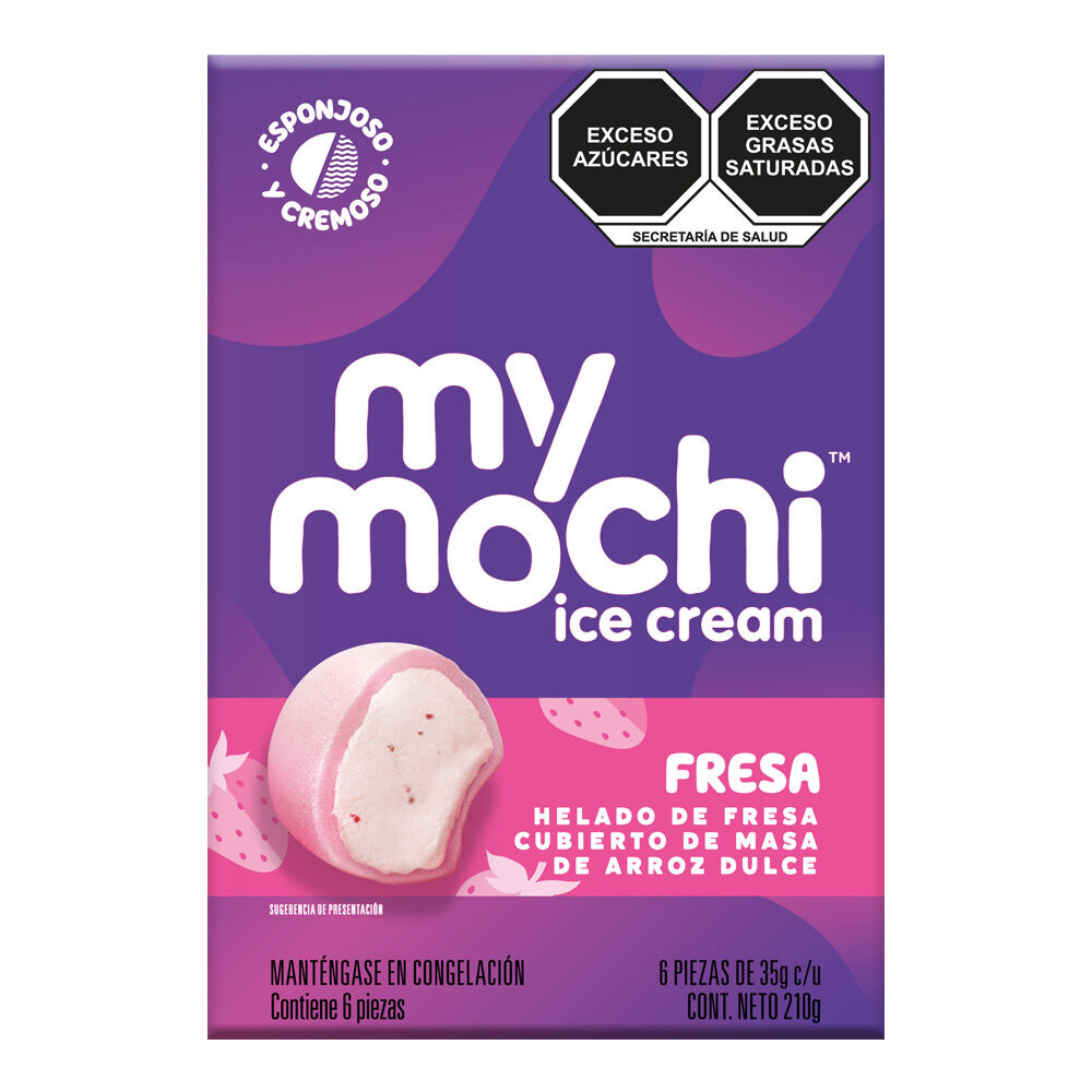 Helado Fresa My Mochi 210.0 Gr