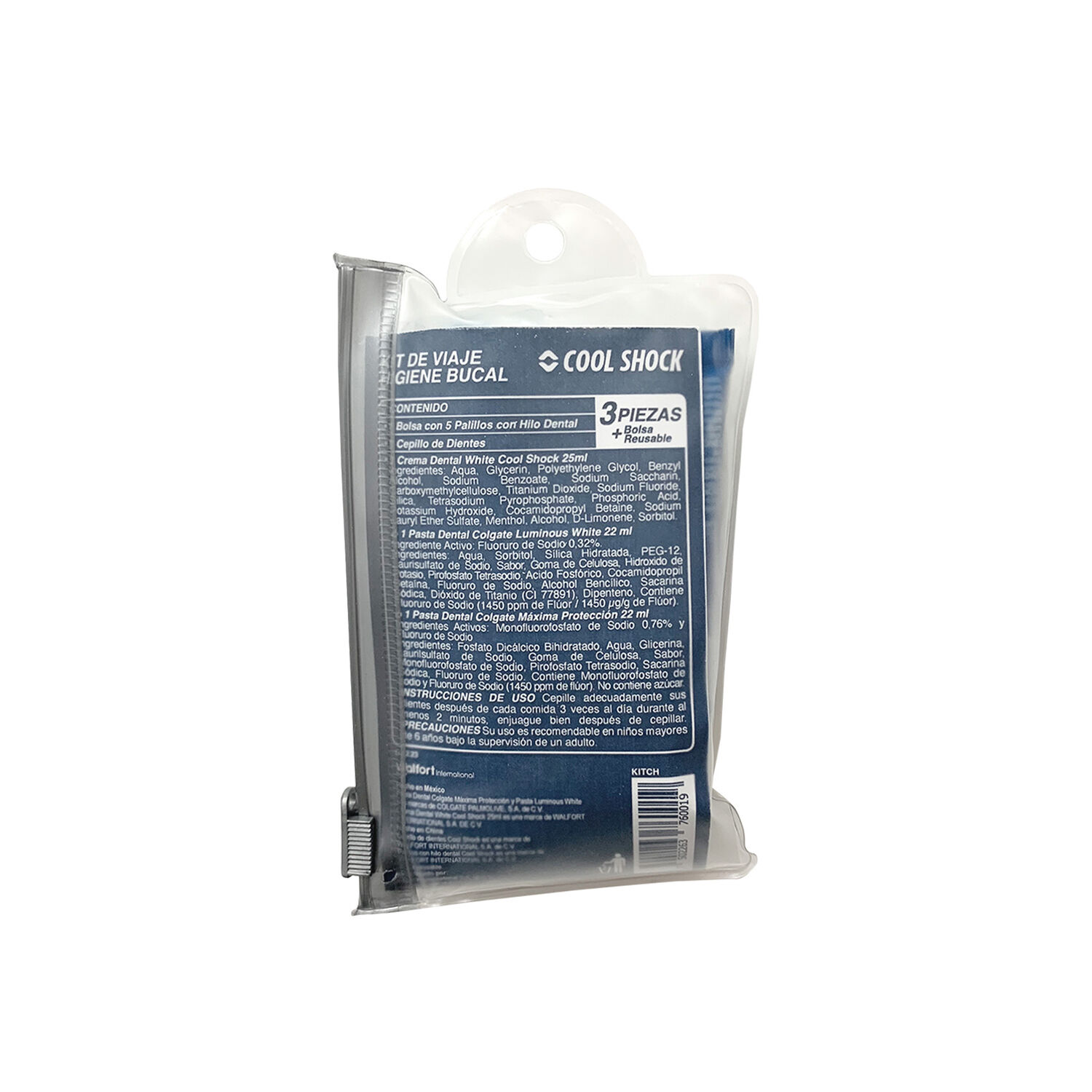 Kit Viaje Cuidado Bucal Mini Ones 3.0 Pza