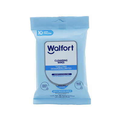 Toallitas Desmaquillantes Walfort 10 Pza