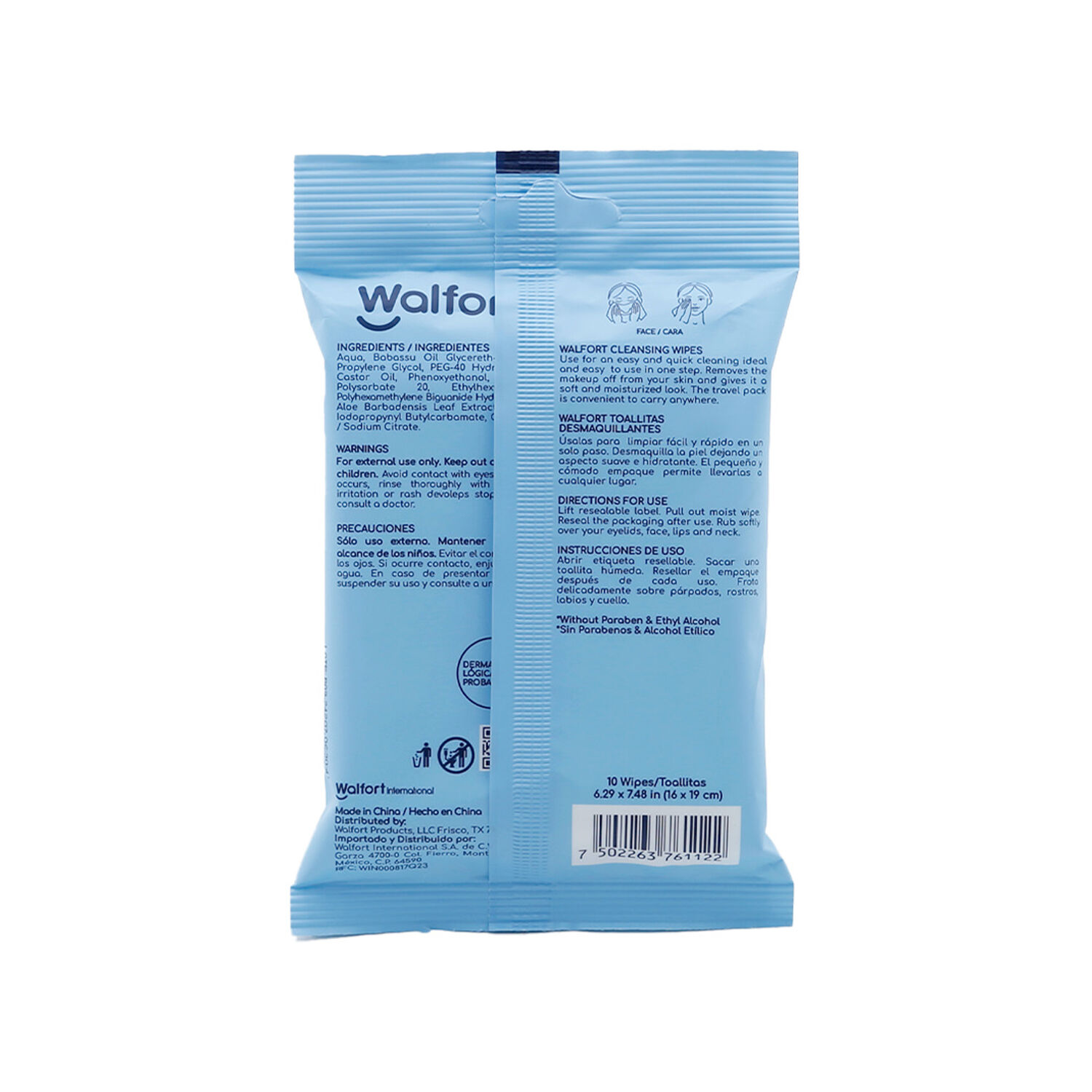 Toallitas Hum Viaje Desmaquillantes Mini Ones 10.0 Pza