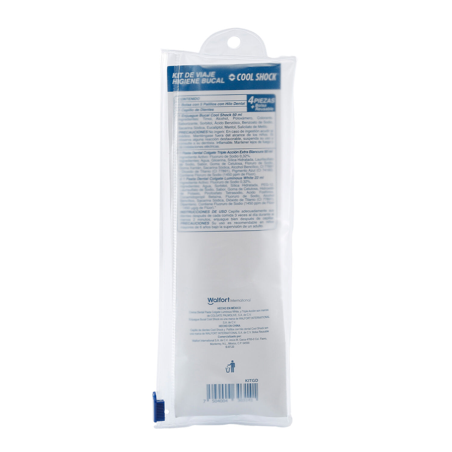 Kit Viaje Cuidado Bucal Mini Ones 4.0 Pza