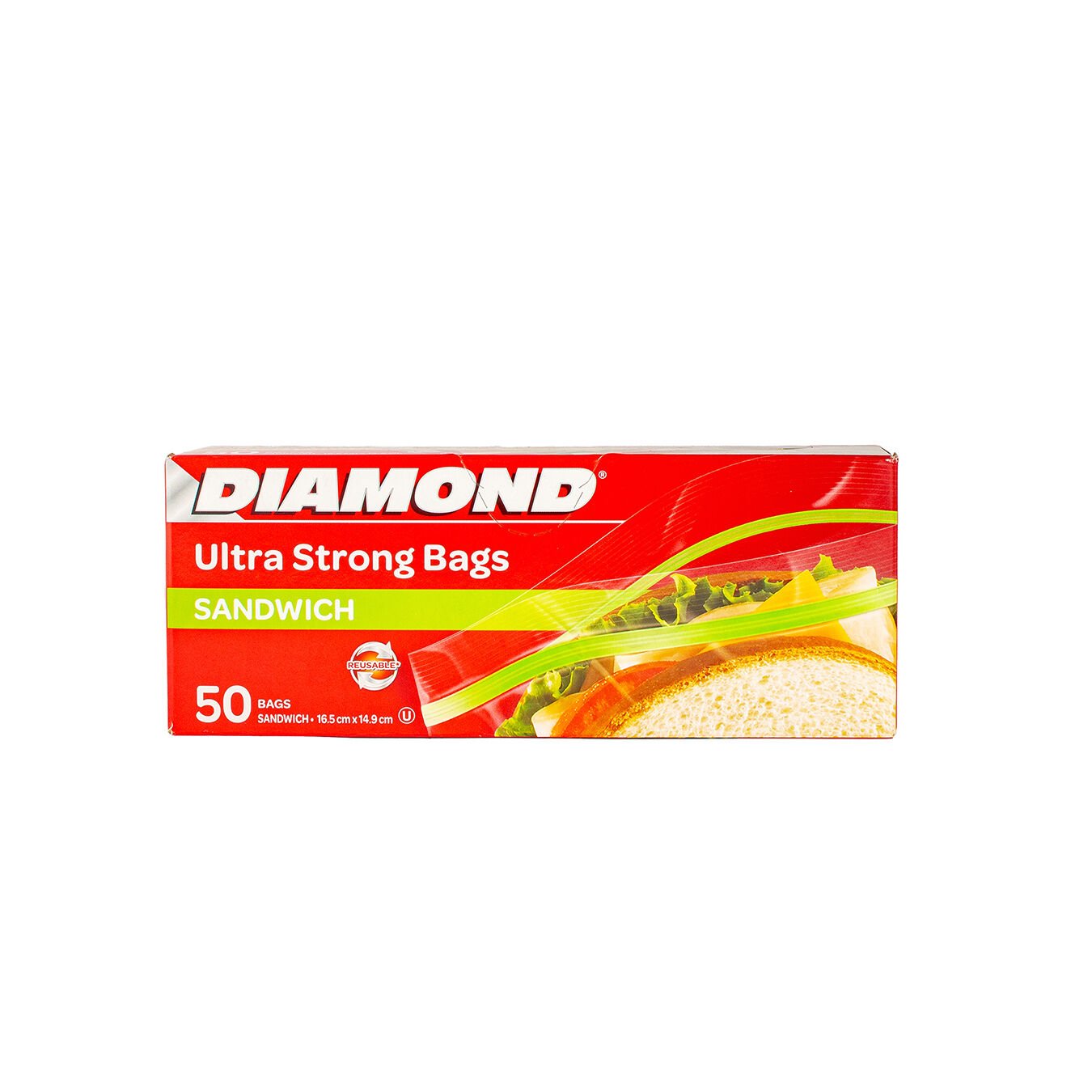 Bolsa Cocina Para Sandwich Diamond 50.0 Pza