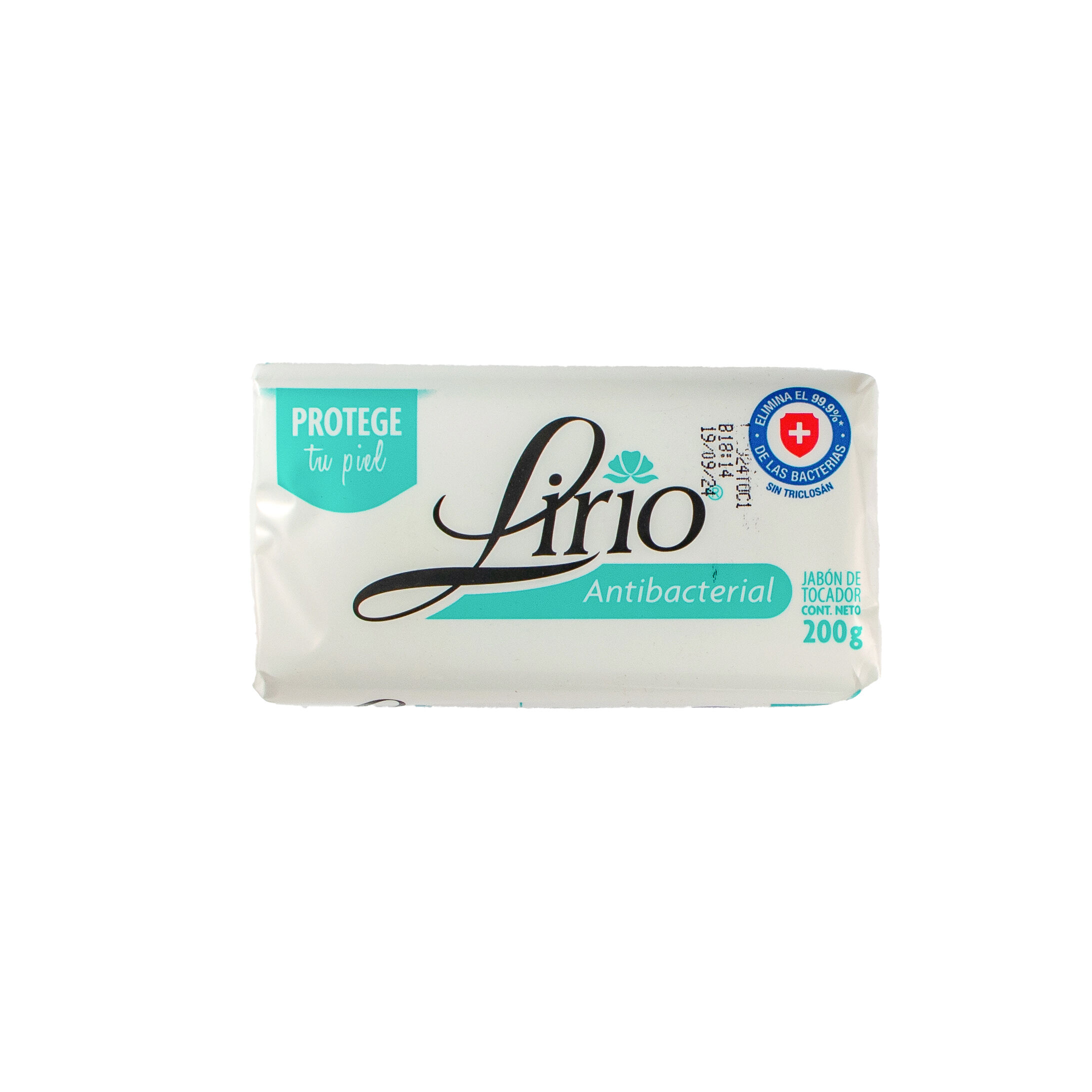Jabon Antibacterial Coco Lirio 200.0 Gr