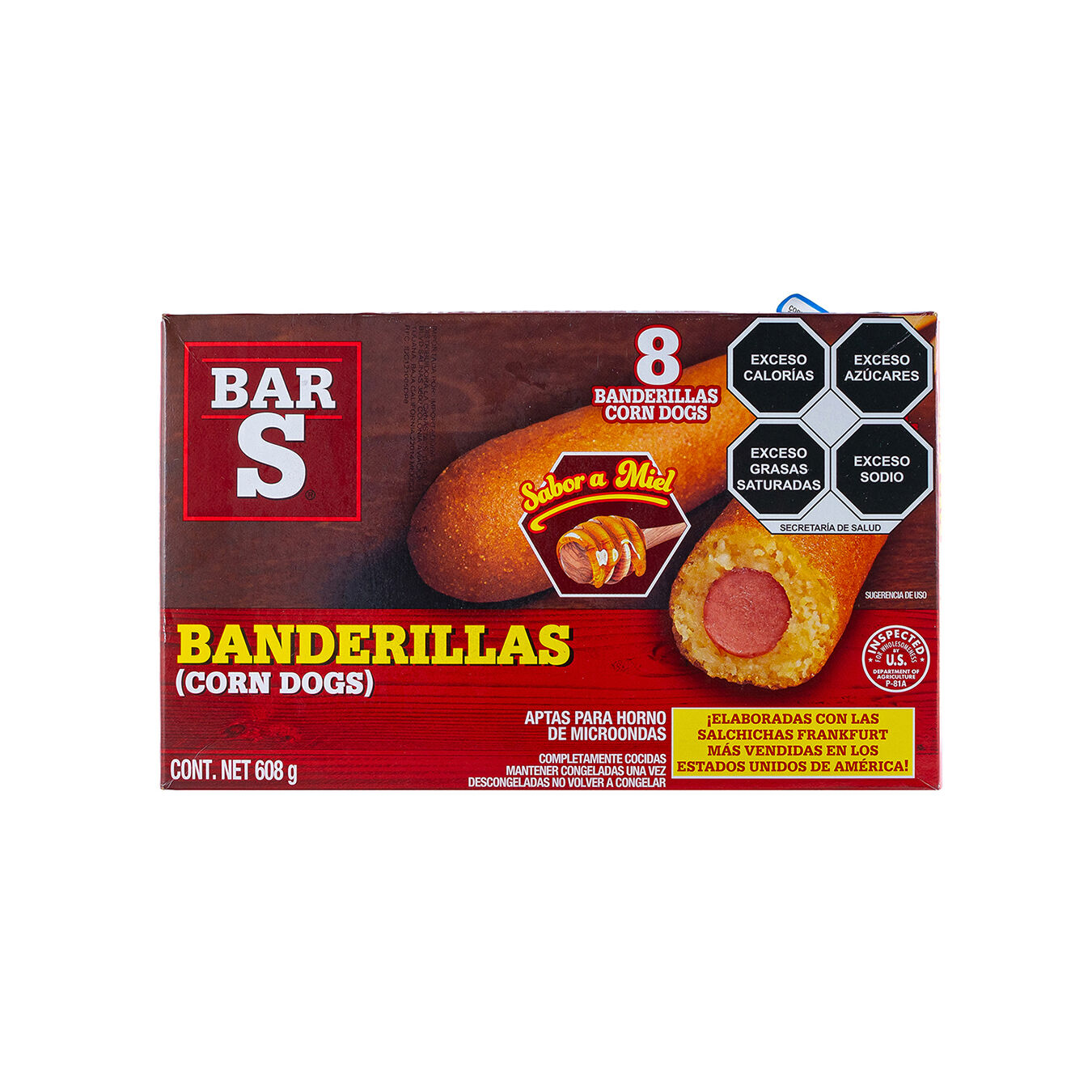 Corn Dogs Clasico Bar S 8.0 Pack