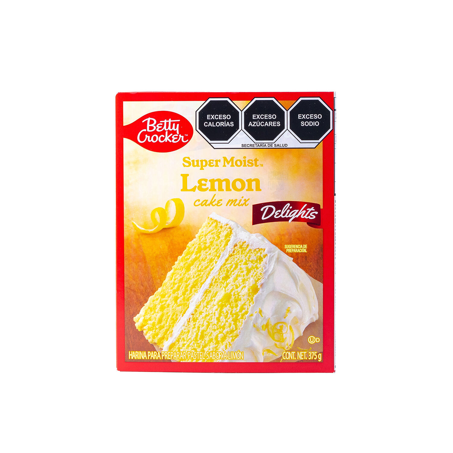 Harina P/pastel Limon Betty Crocker 375.0 Gr