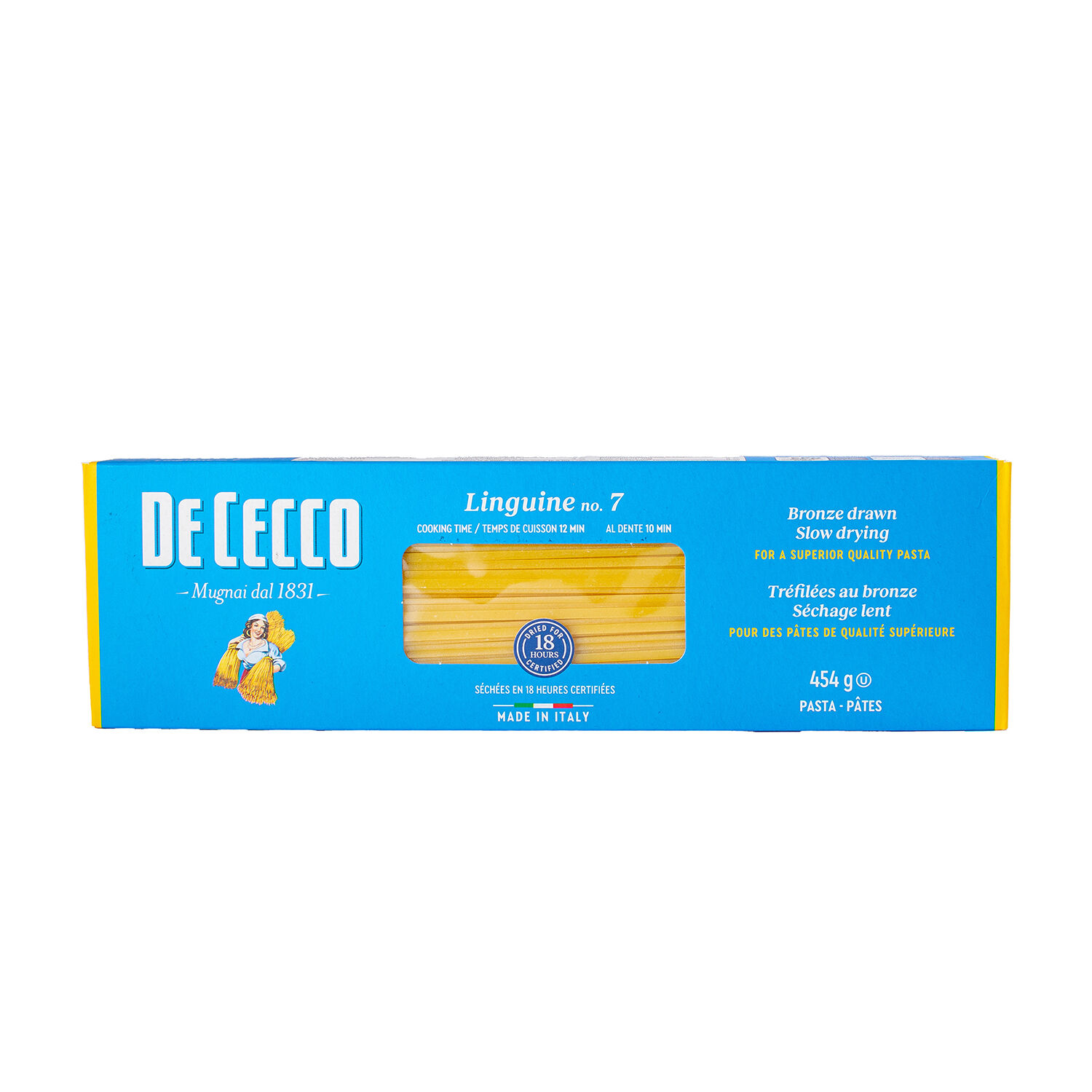 Pasta Linguine De Semola De Cecco 454.0 Gr