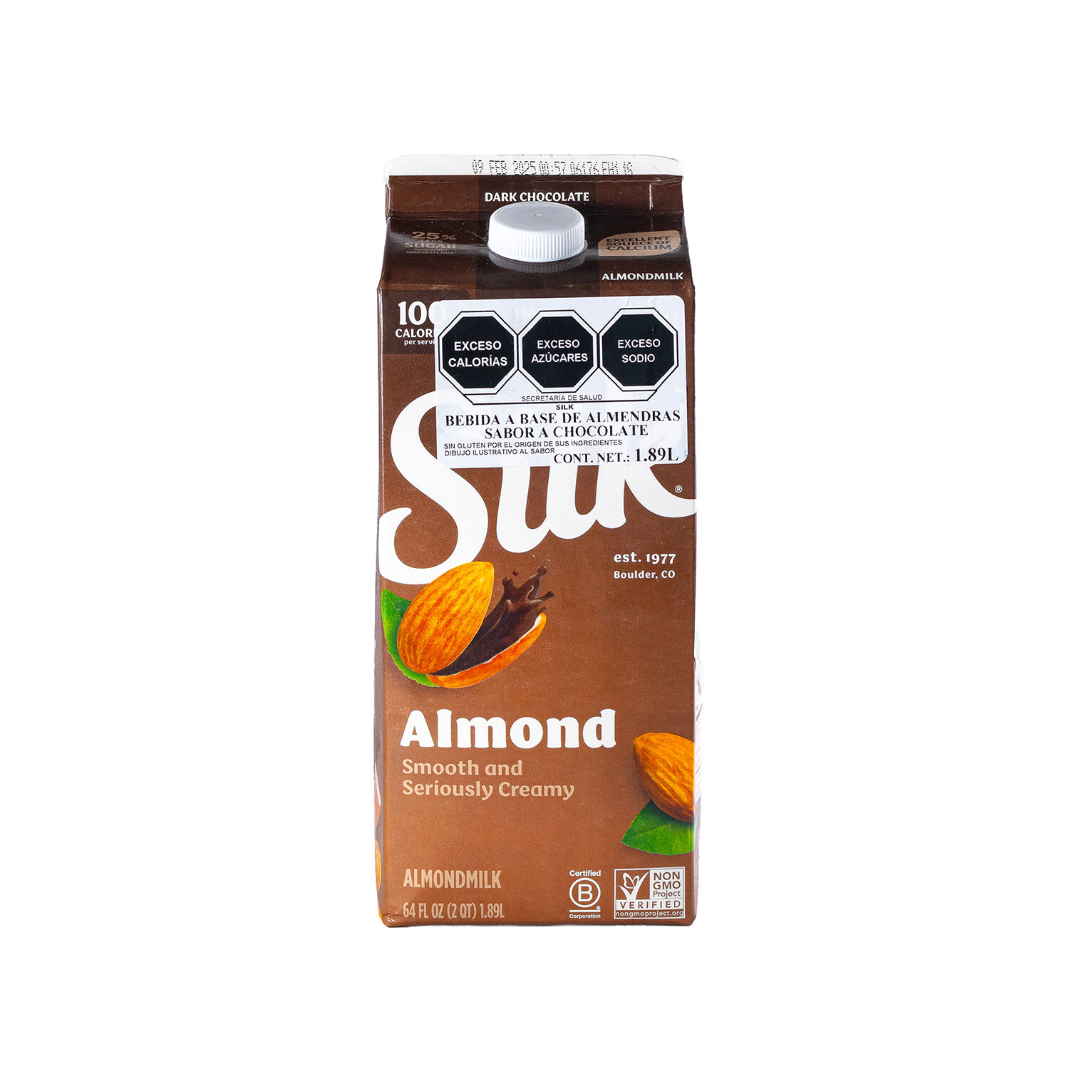 Alimento Soya Almendra Chocolate Silk 1.816 Lt