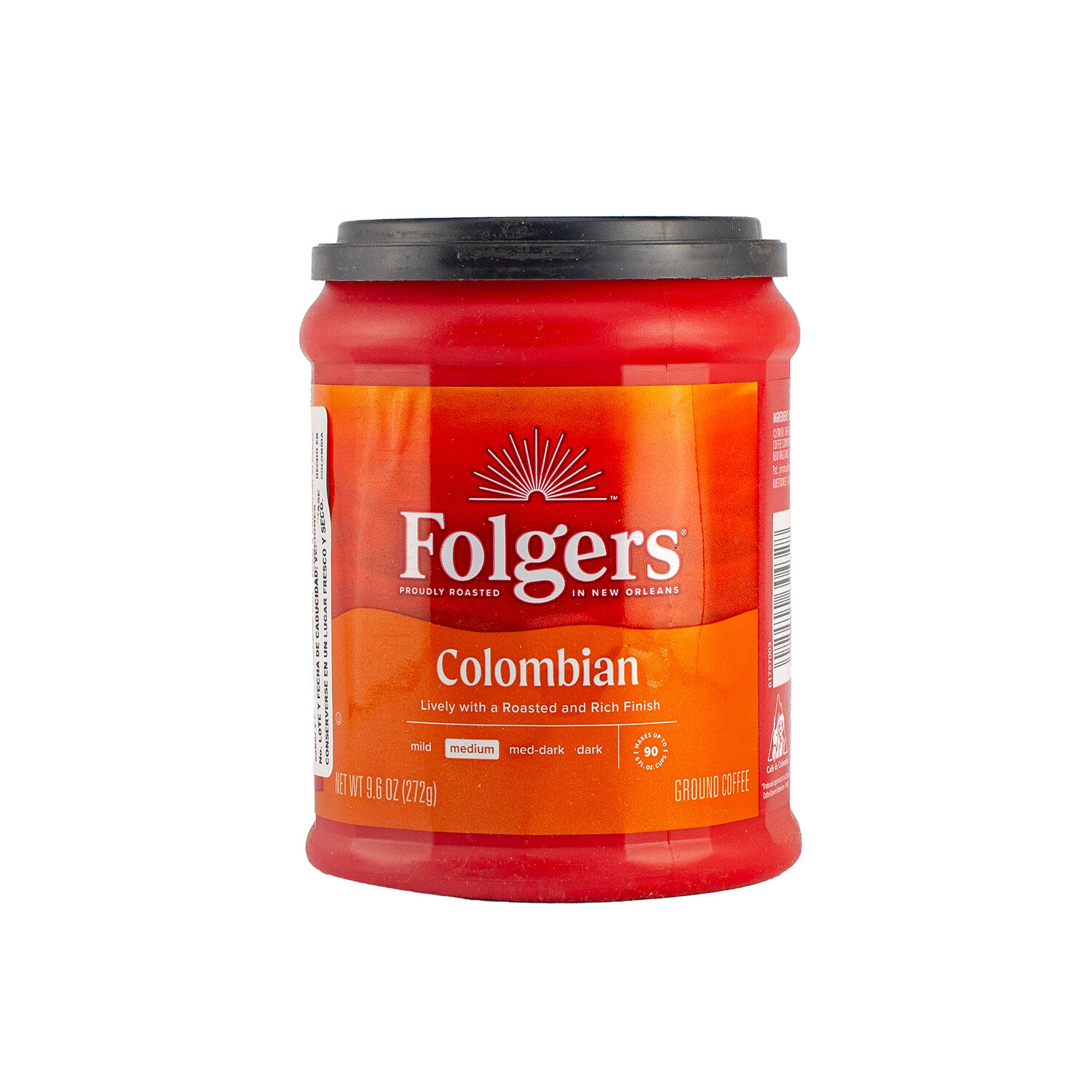 Cafe De Grano Colombiano Folgers 272.0 Gr