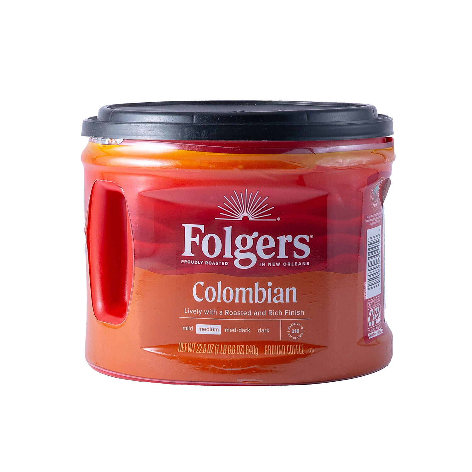 Cafe De Grano Colombiano Folgers 640.0 Gr