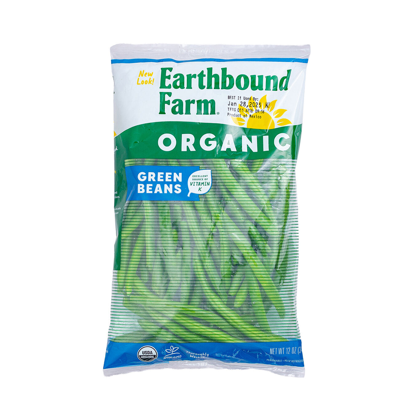 Beans Green Organic Earthbound Farm 12.0 Oz