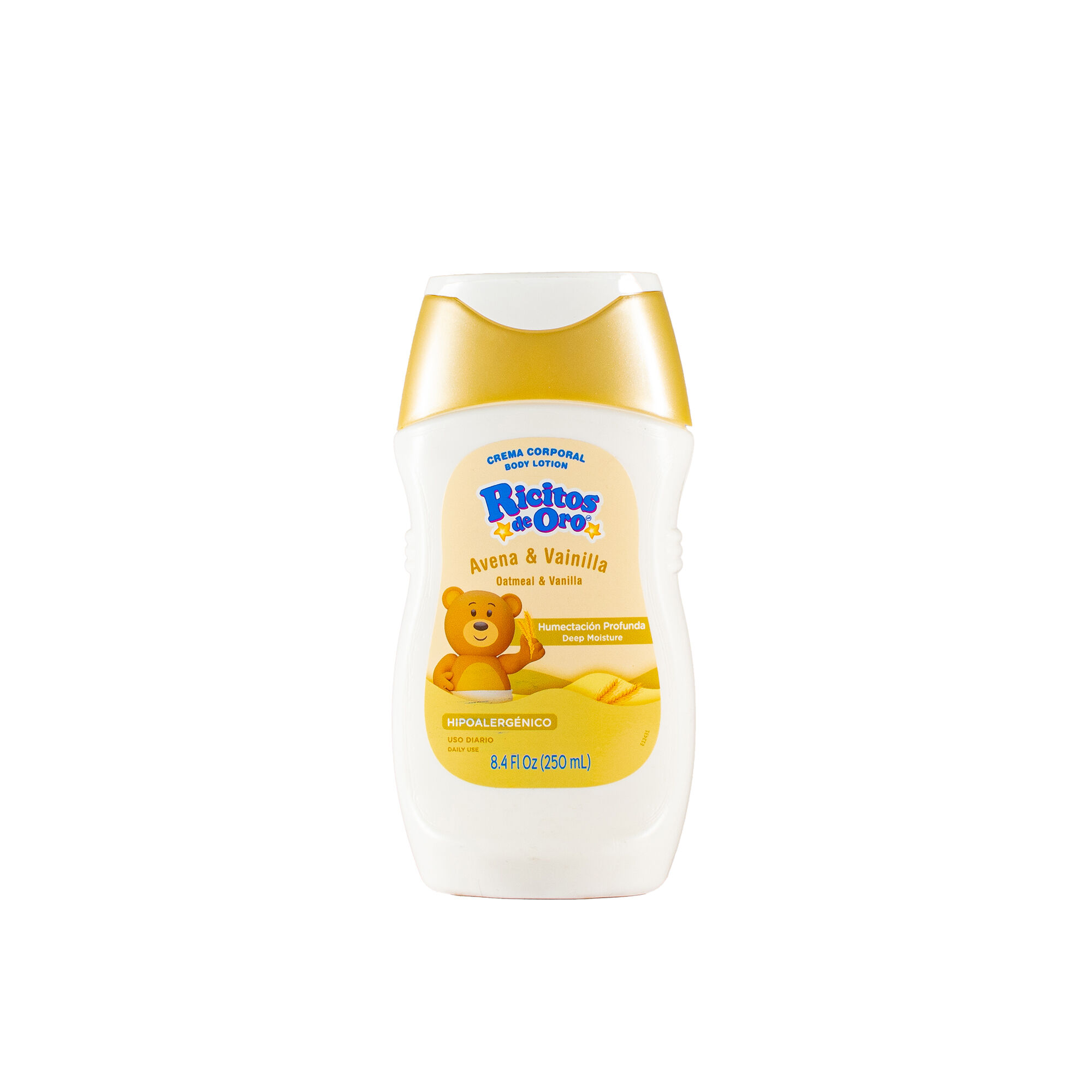 Crema P Bebe Avena Vainilla Ricitos De Oro 250 0 Ml