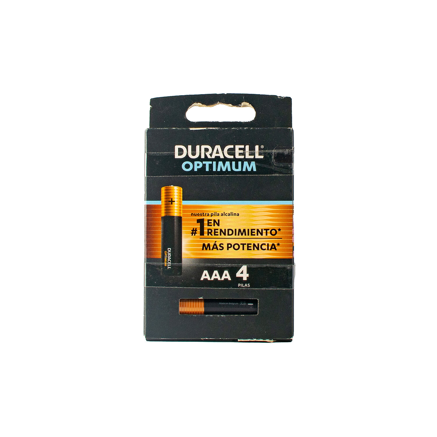 Pilas Optimum Aaa Duracell 4.0 Pza