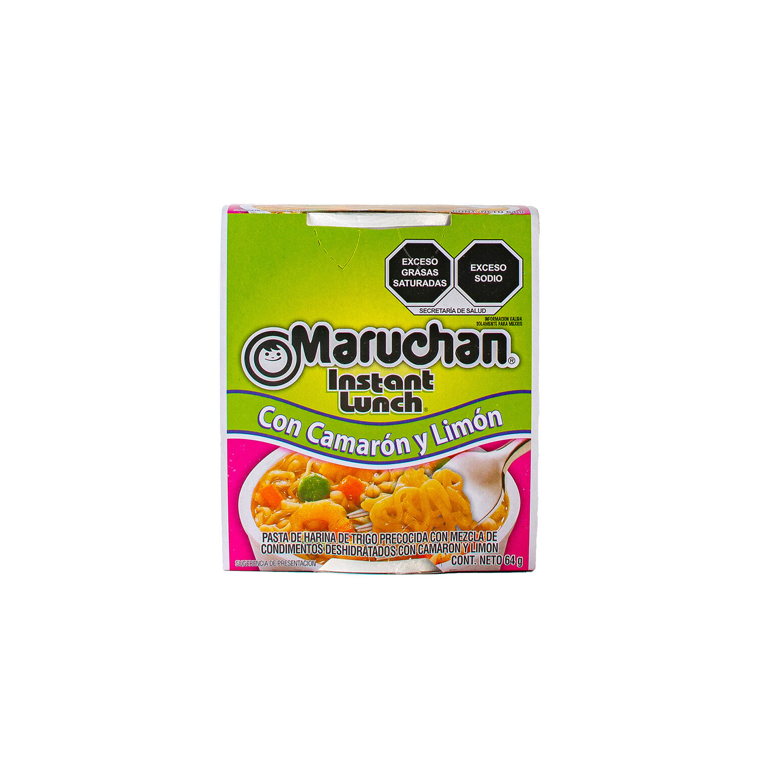 Sopa Instantanea Camaron Limon Maruchan 64.0 Gr