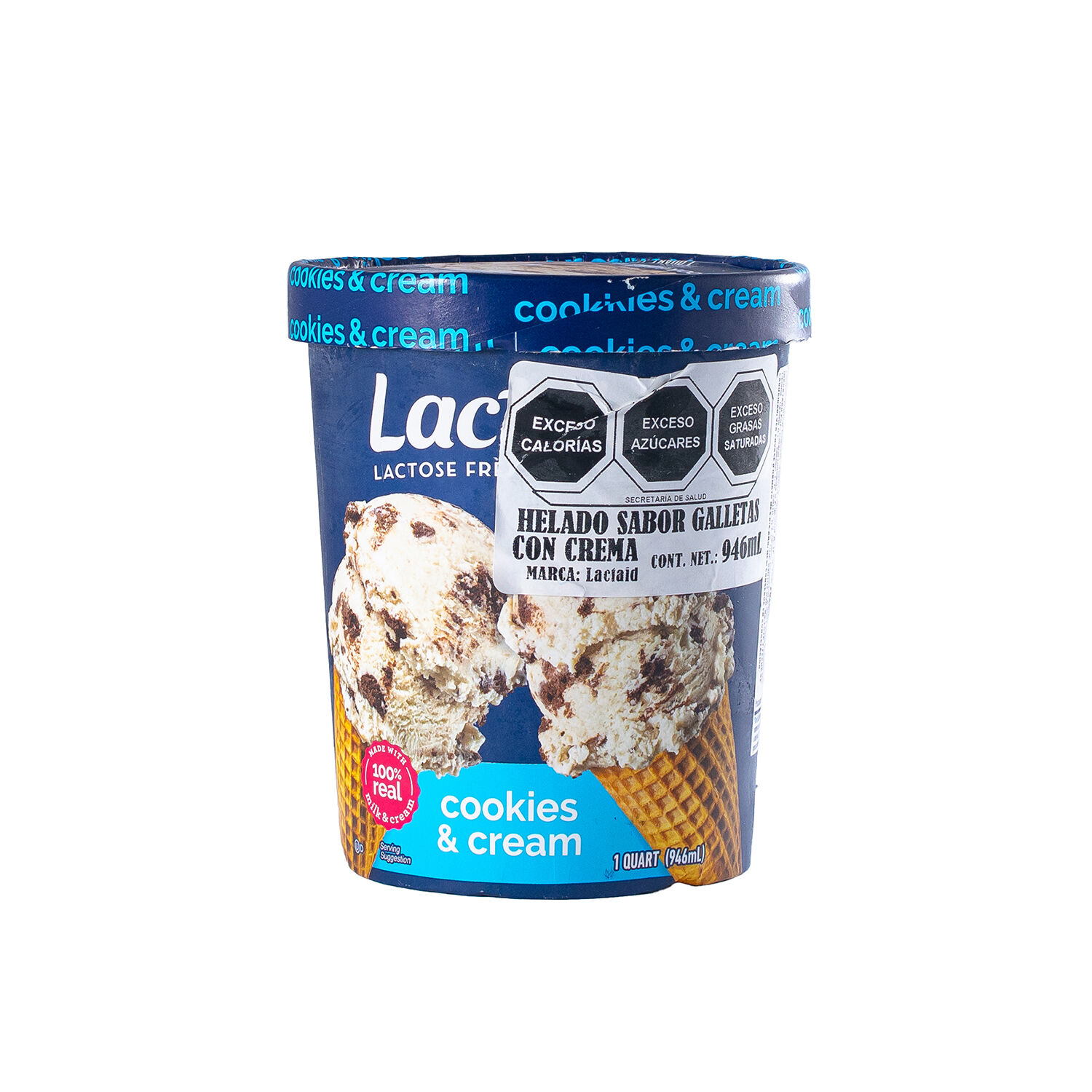 Nieve De Galleta Lactaid 946.0 Ml