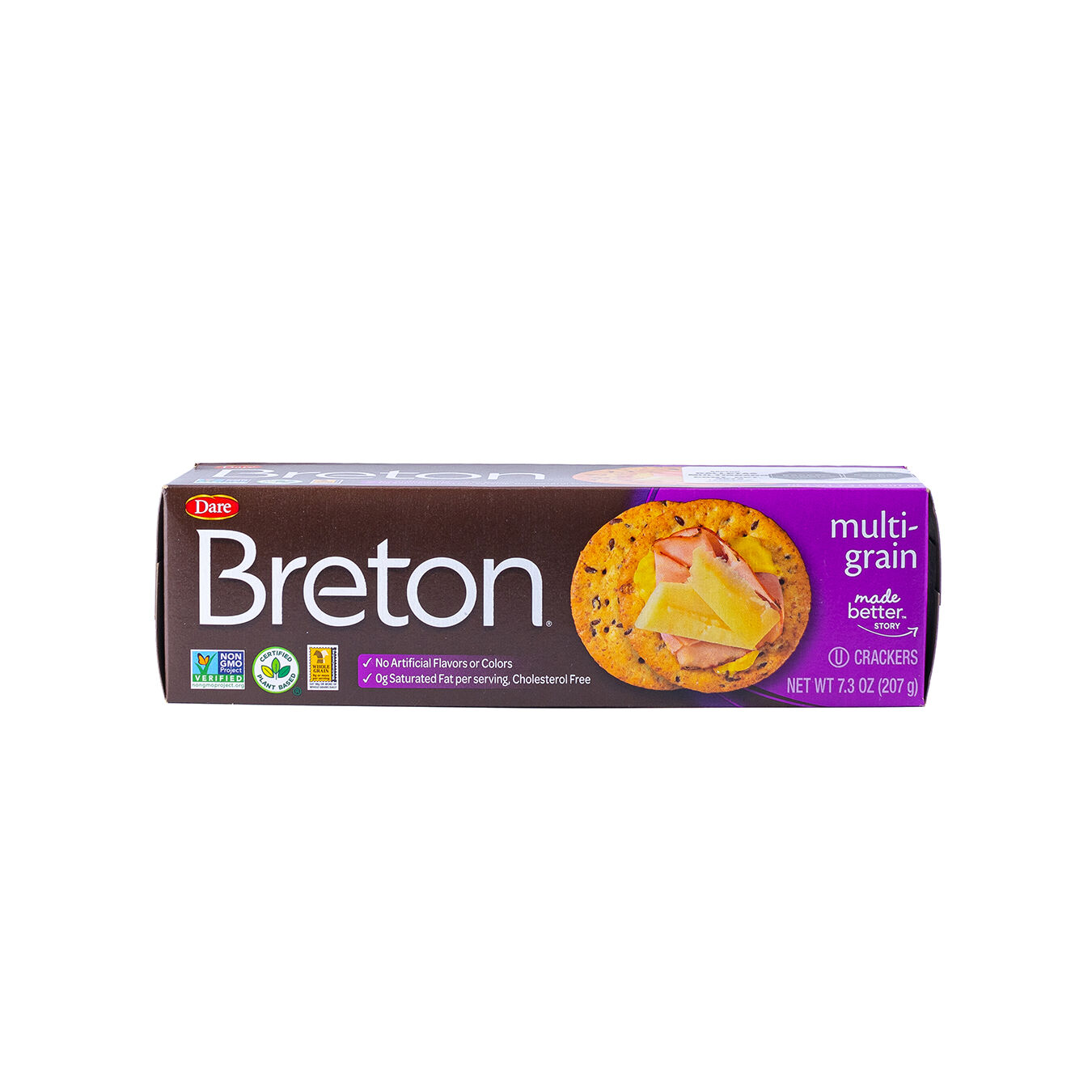 Galletas Saladas Multigrano Breton 7.3 Oz