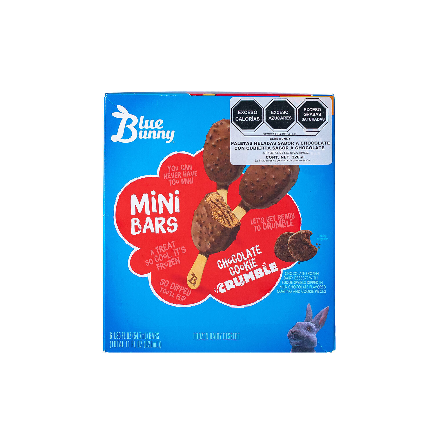 Paleta Chocolate Blue Bunny 6.0 Pack