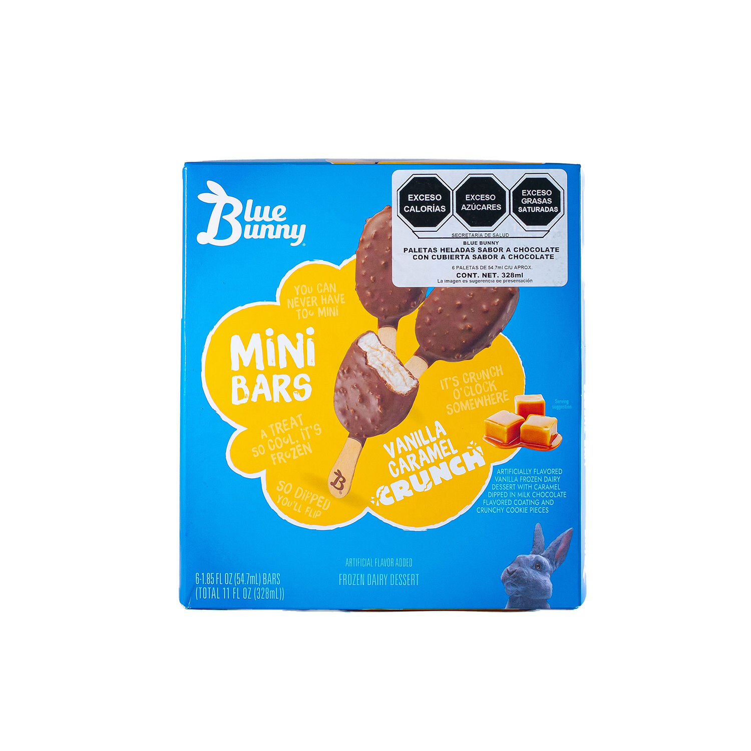 Paleta Vainilla Caramelo Blue Bunny 1.65 Lt