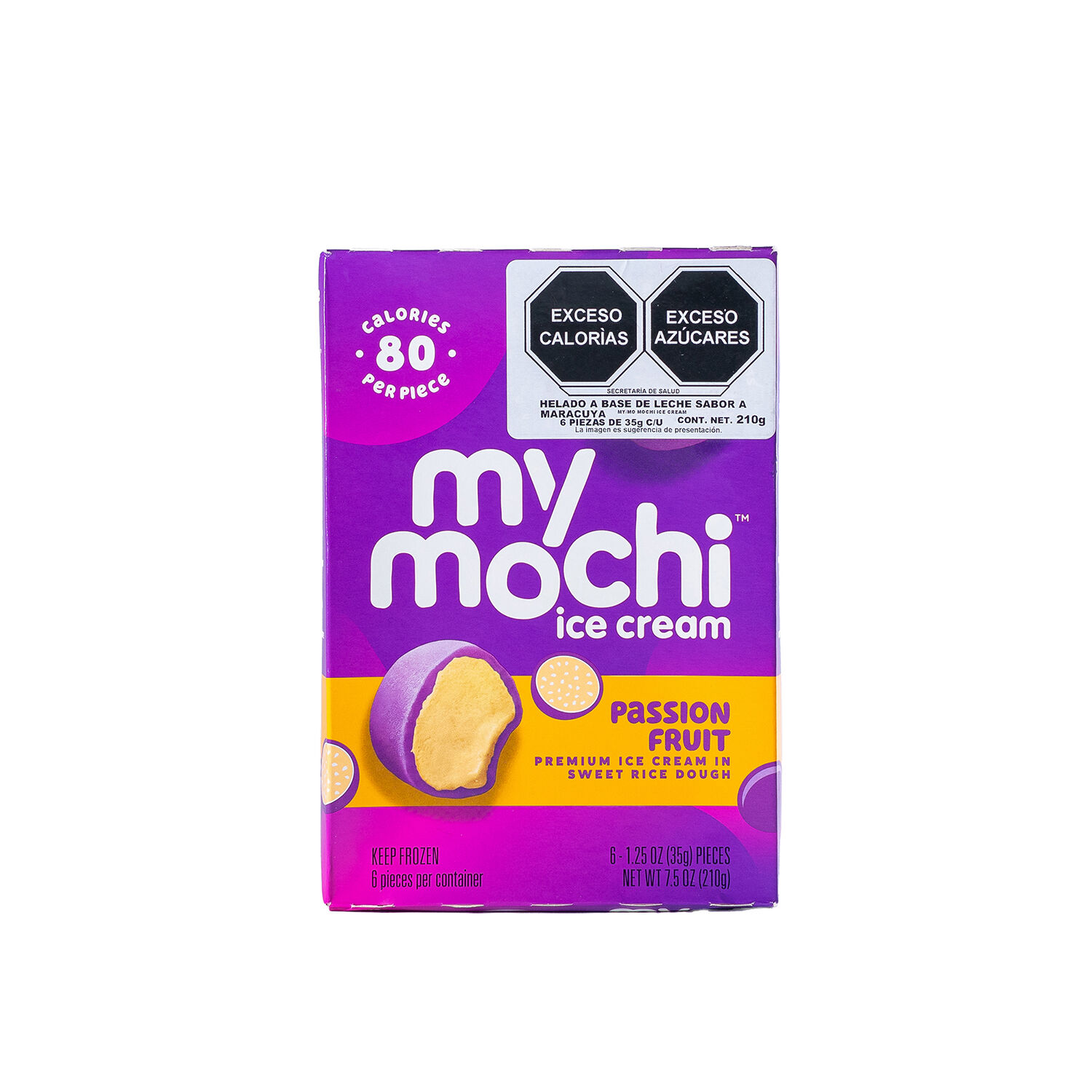 Helado Passion Fruit My/mo 6.0 Pack